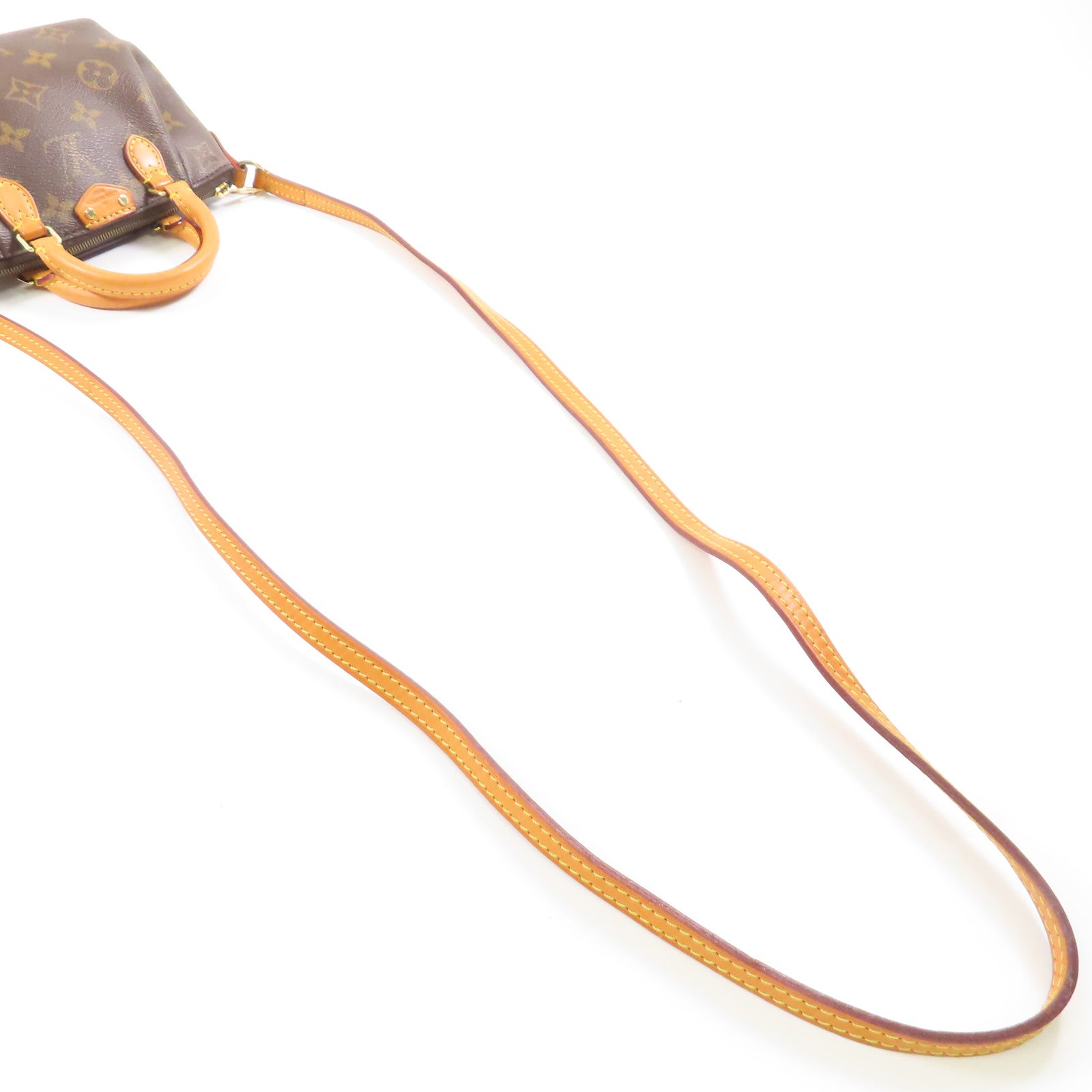 LOUIS VUITTON Monogram Nano Turenne金扣手挽肩背兩用袋棕色