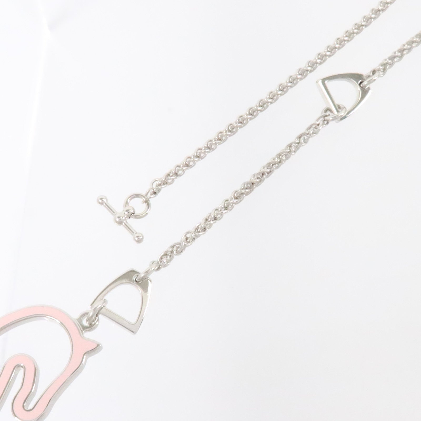 HERMES 金屬/琺瑯Tonnerre Necklace項鏈