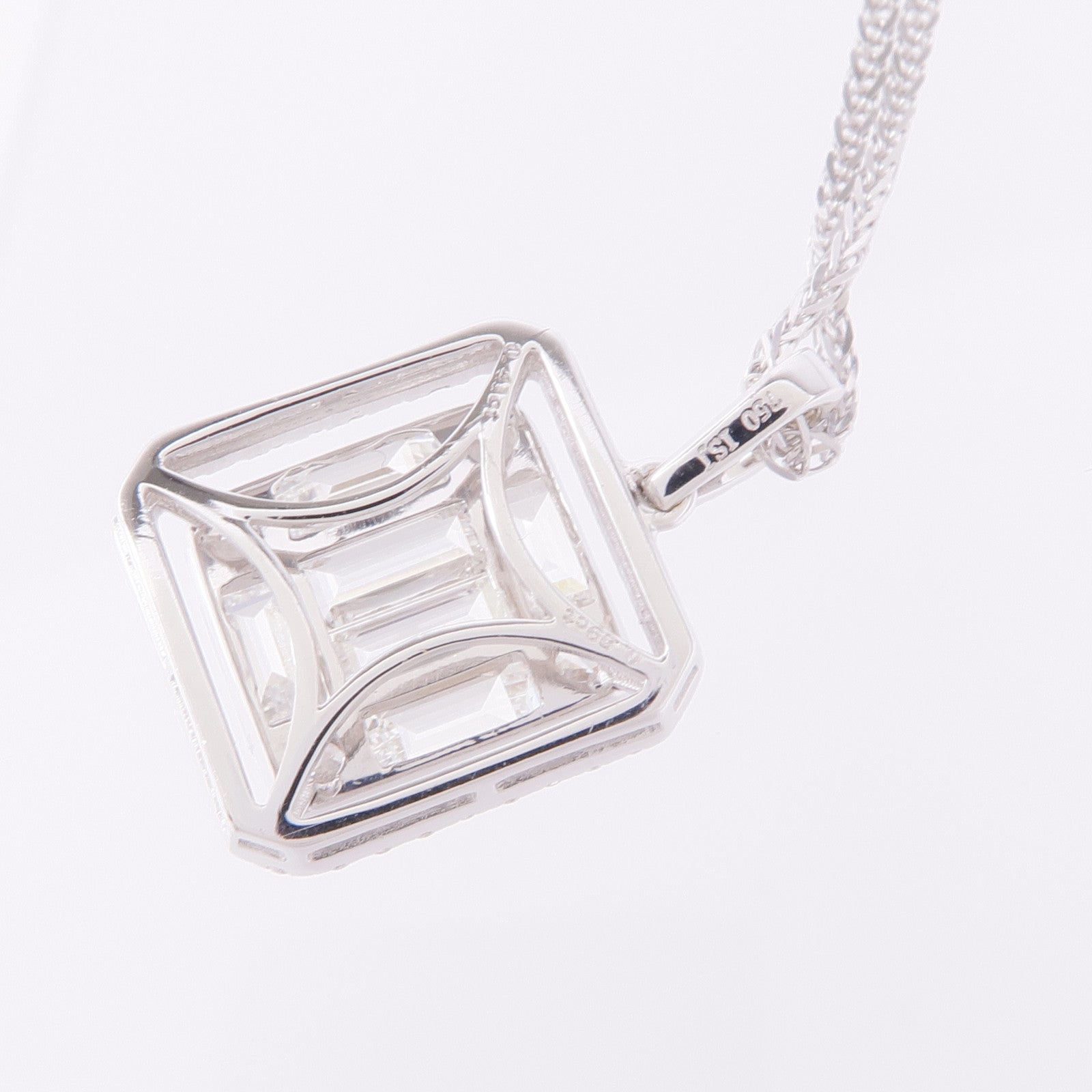 JEWELRY 18K白金Diamond Necklace鑽石項鍊