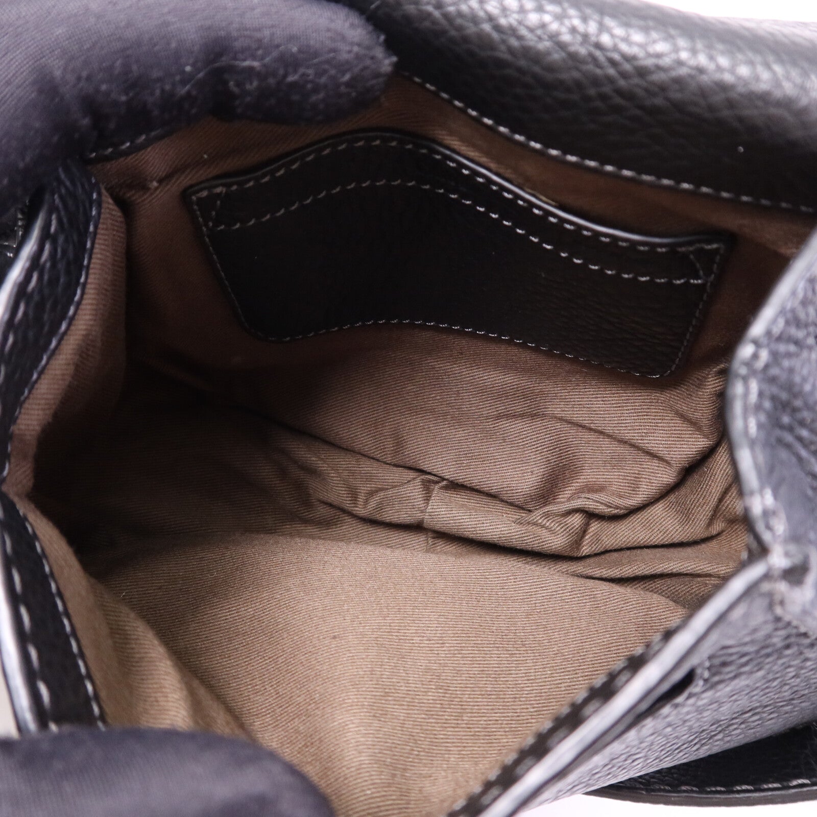 Chloe 牛皮皮革Marcle Bag金扣肩背袋