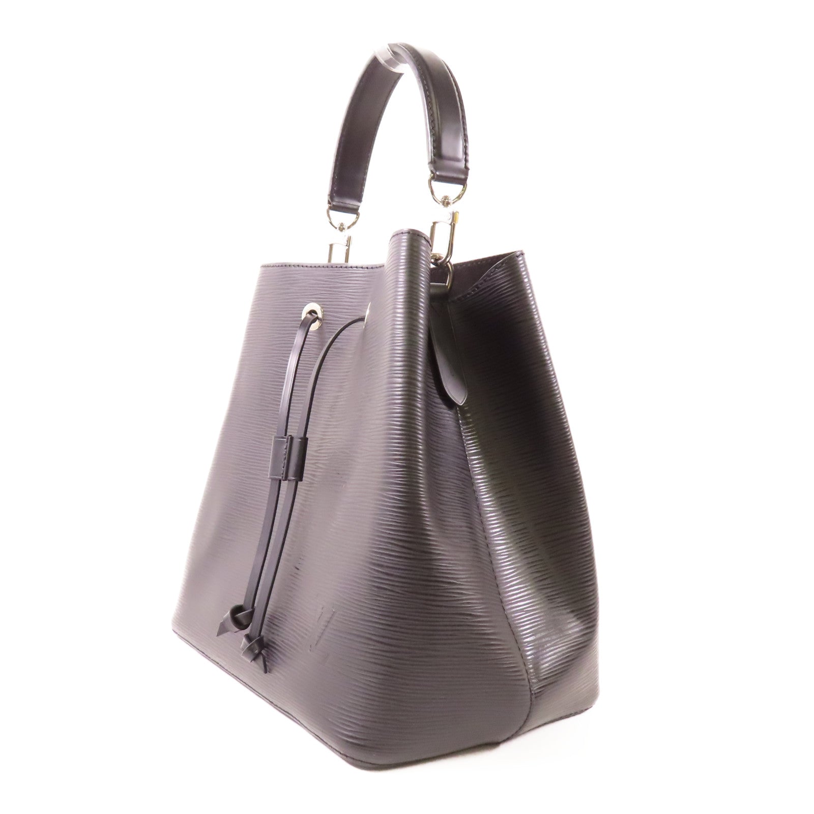 LOUIS VUITTON Epi Neo Noe MM銀扣手挽肩背兩用袋