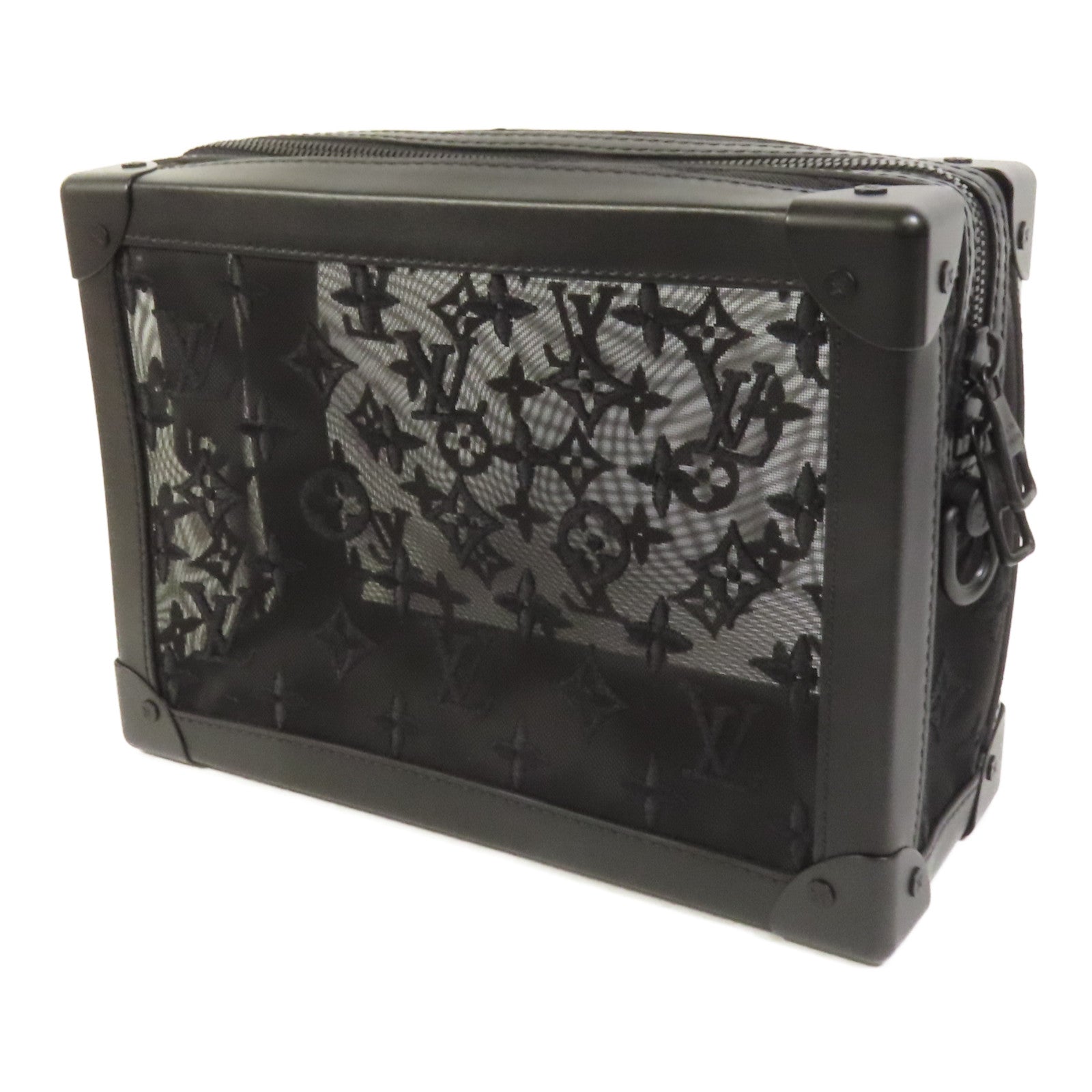 LOUIS VUITTON Monogram Mesh Soft Trunk肩背袋