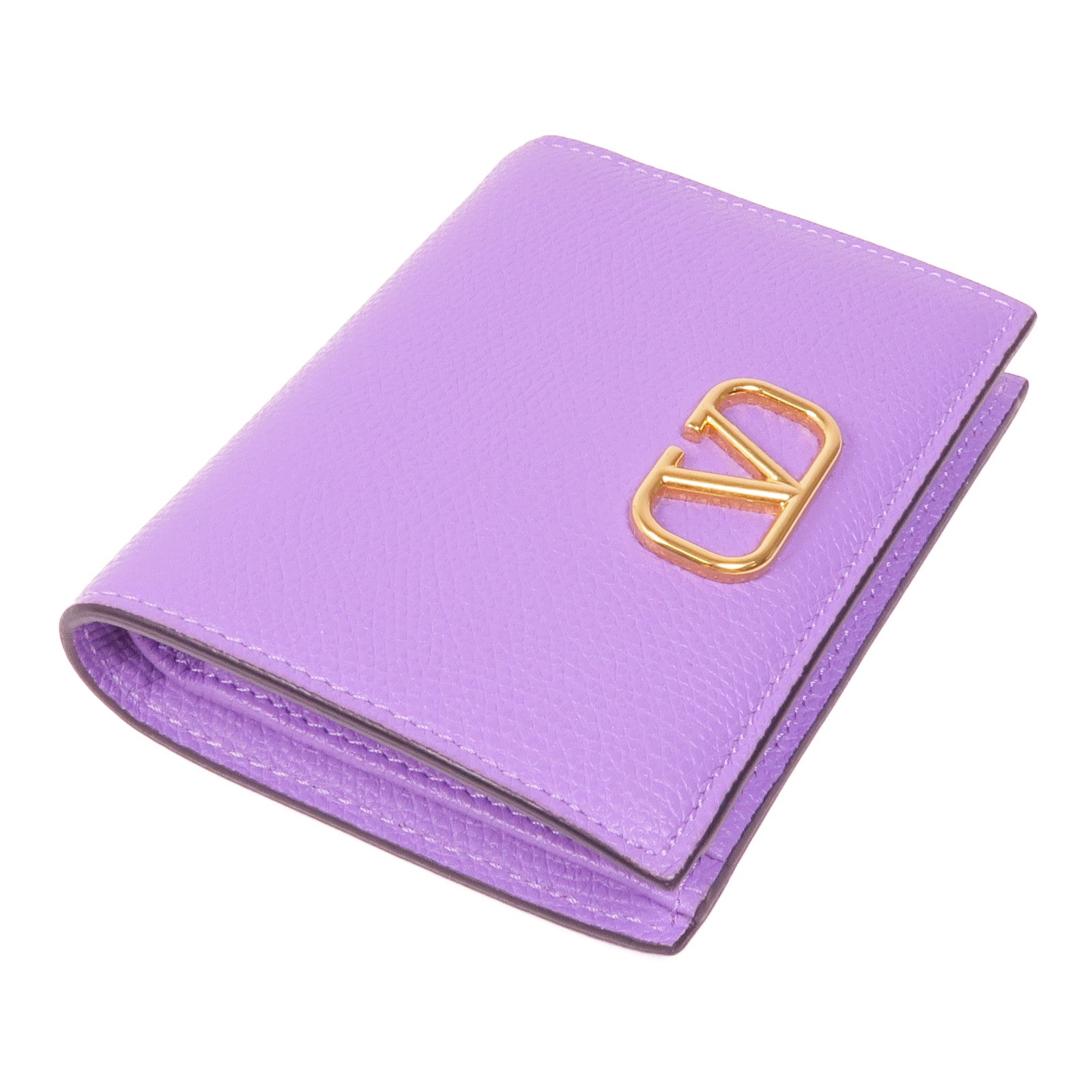 Valentino 皮革Wallet金扣錢包