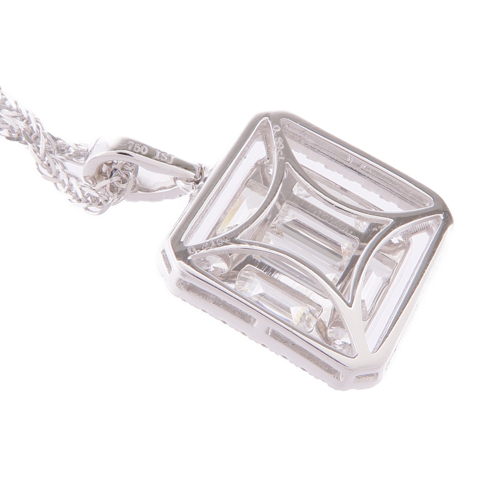 JEWELRY 18K白金Diamond Necklace鑽石項鍊