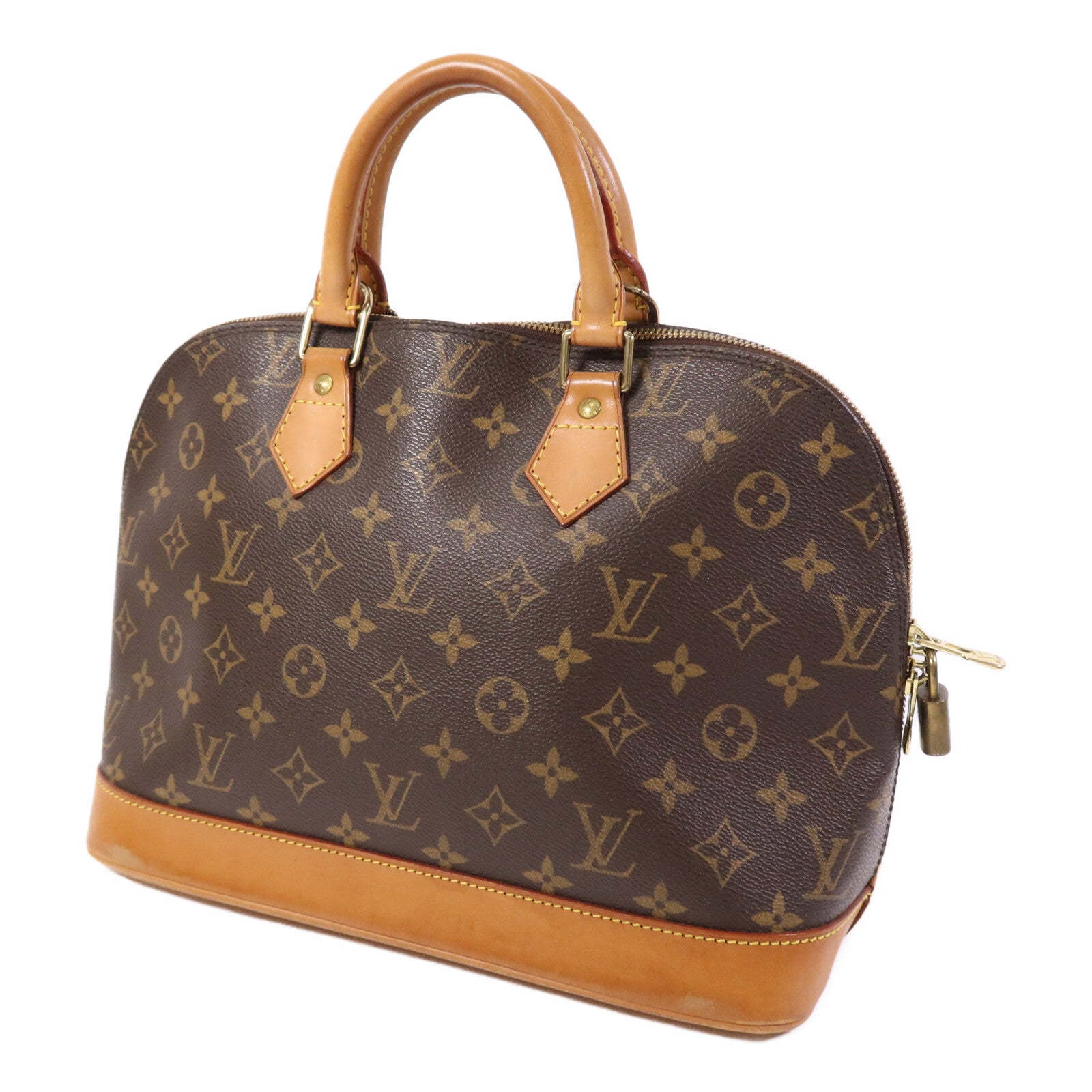 LOUIS VUITTON Monogram Alma金扣手挽袋