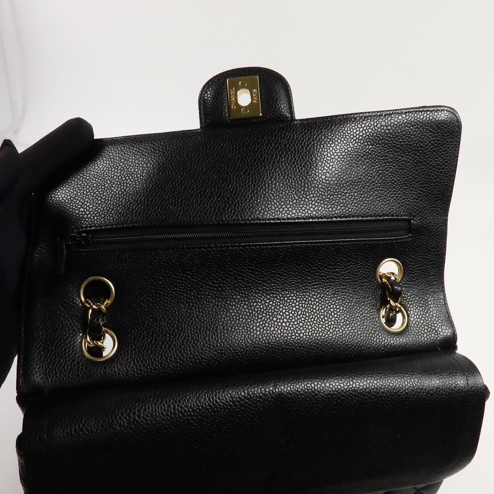 CHANEL 牛皮皮革Classic 25鏈帶肩背袋