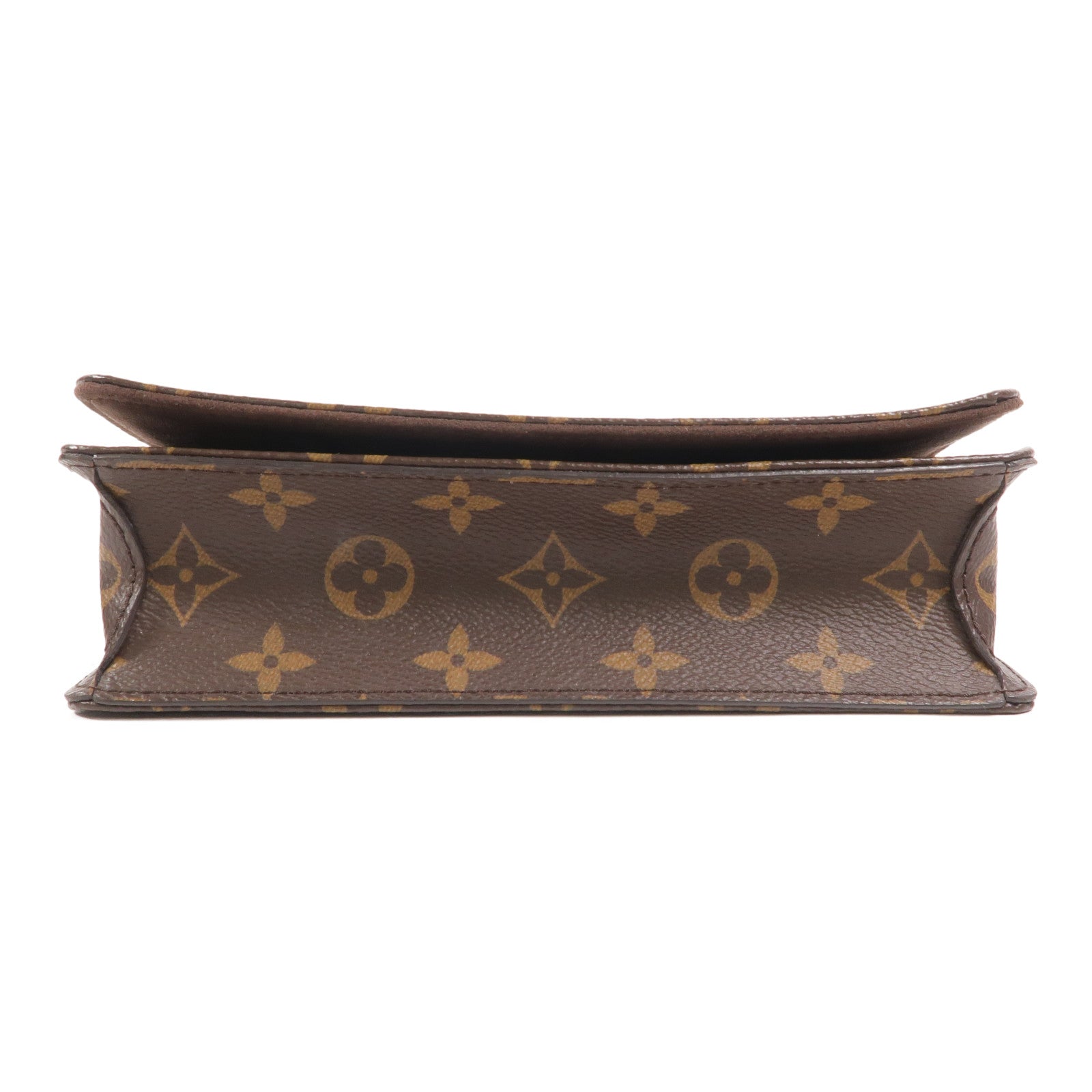 LOUIS VUITTON Monogram Wallet On Chain Lily鏈帶肩背袋