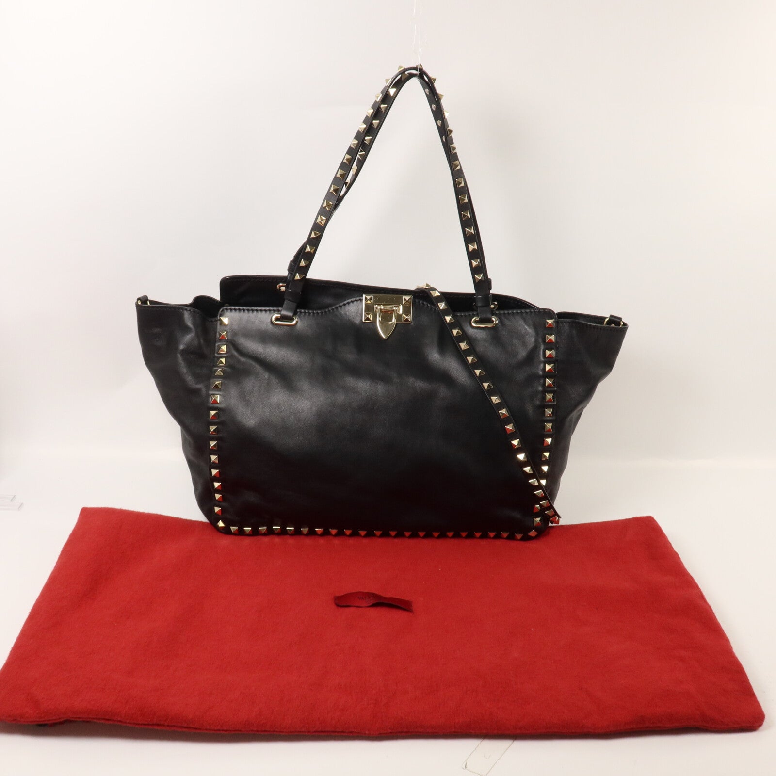Valentino 羊皮皮革Tote Bag手挽肩背兩用袋