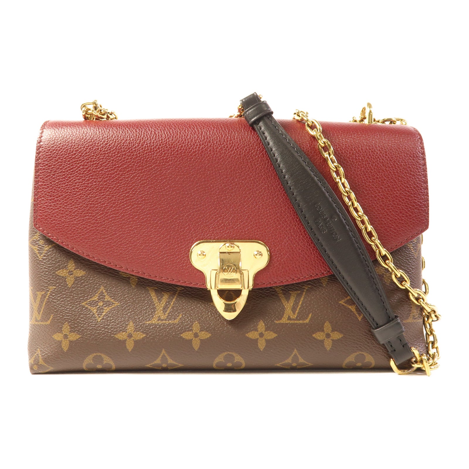 LOUIS VUITTON Monogram Saint Placide金扣肩背袋