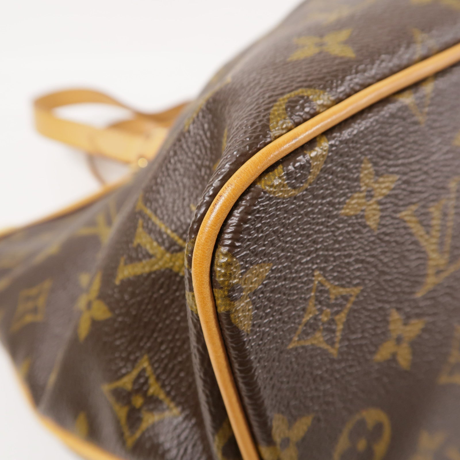 LOUIS VUITTON Monogram Palermo PM金扣手挽肩背兩用袋棕色