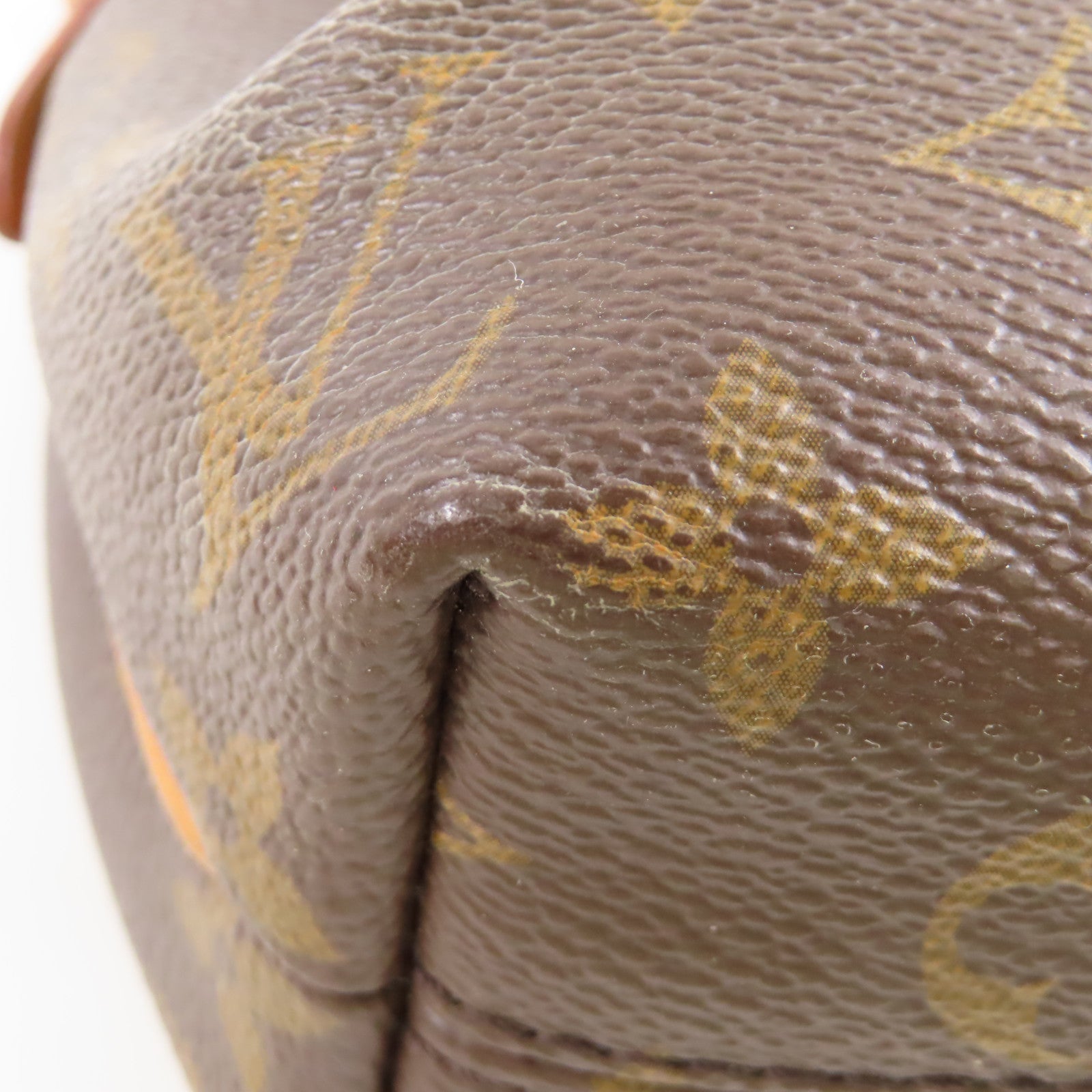 LOUIS VUITTON Monogram Nano Turenne金扣手挽肩背兩用袋棕色