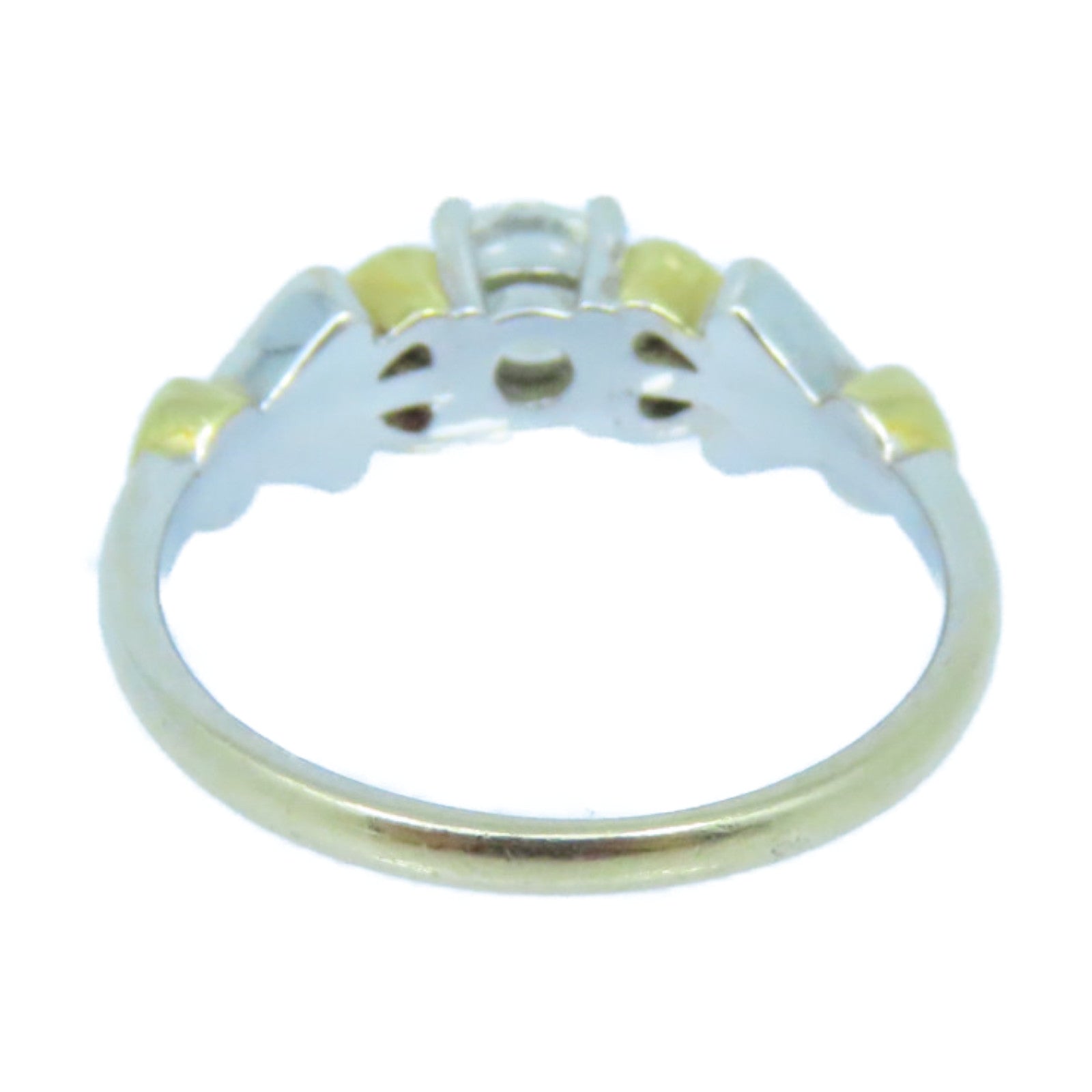 JEWELRY 18K黄金/白金Diamond Ring钻石戒指US#6.25