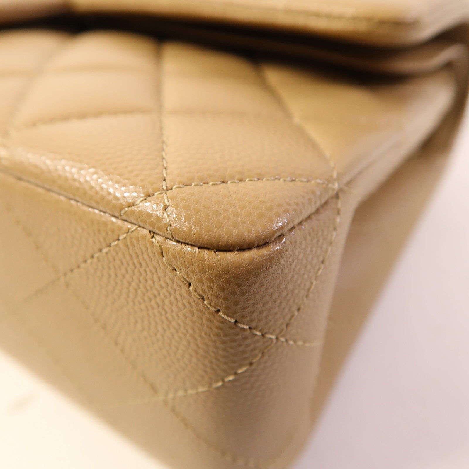 CHANEL 【激減優惠】牛皮皮革Classic 25金扣鏈帶肩背袋