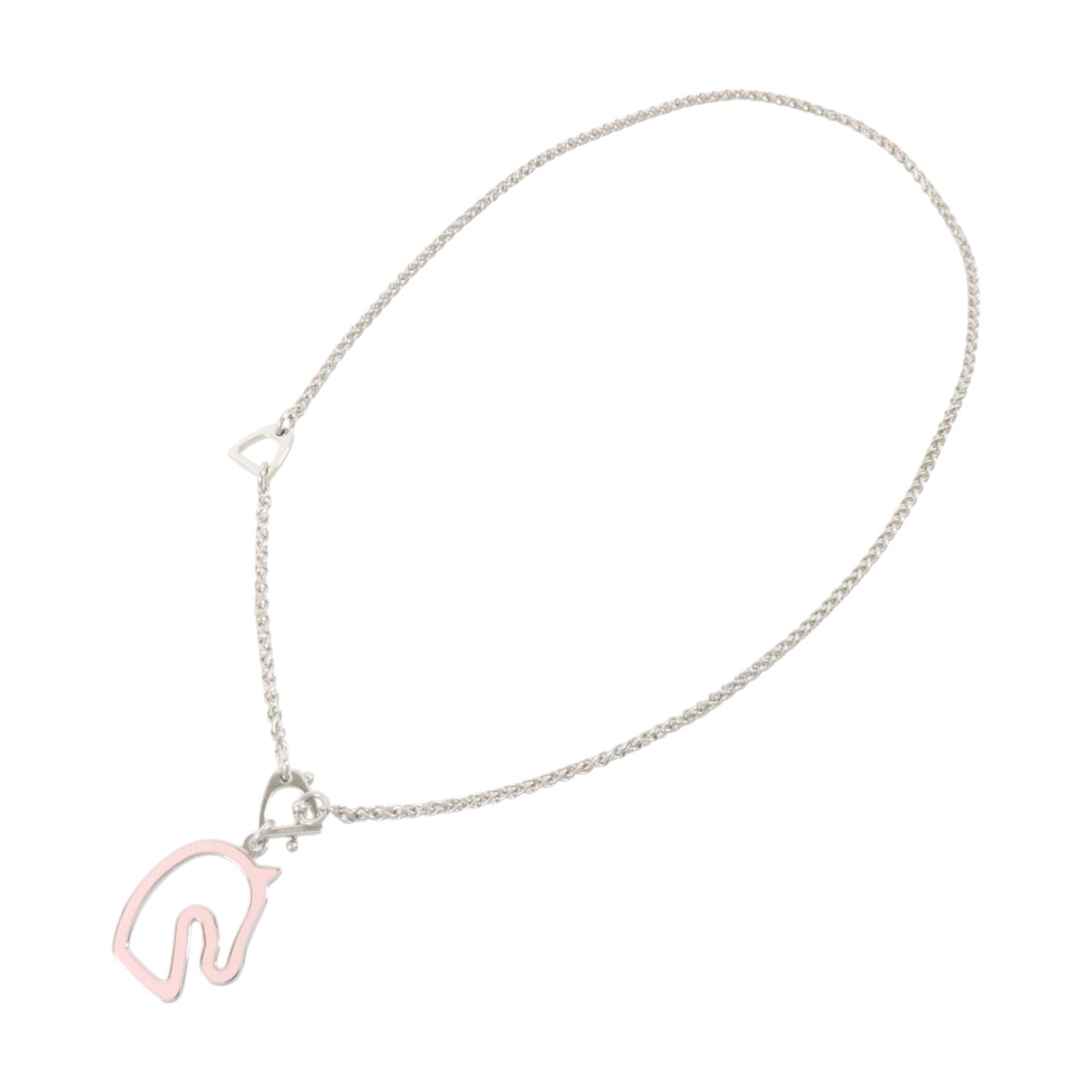 HERMES 金屬/琺瑯Tonnerre Necklace項鏈
