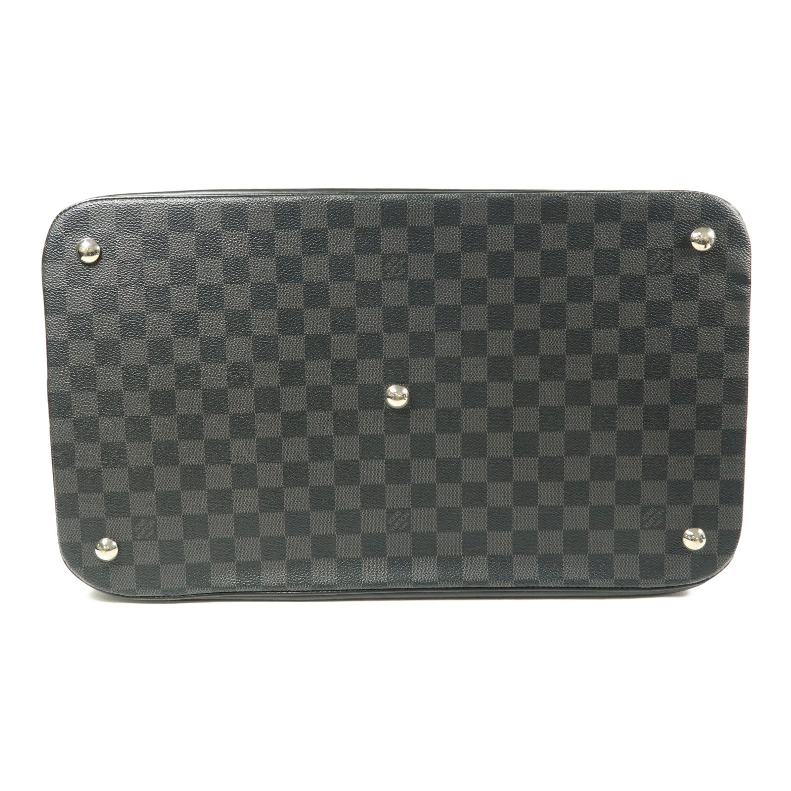 LOUIS VUITTON Damier Graphite Grimaud銀扣行李箱
