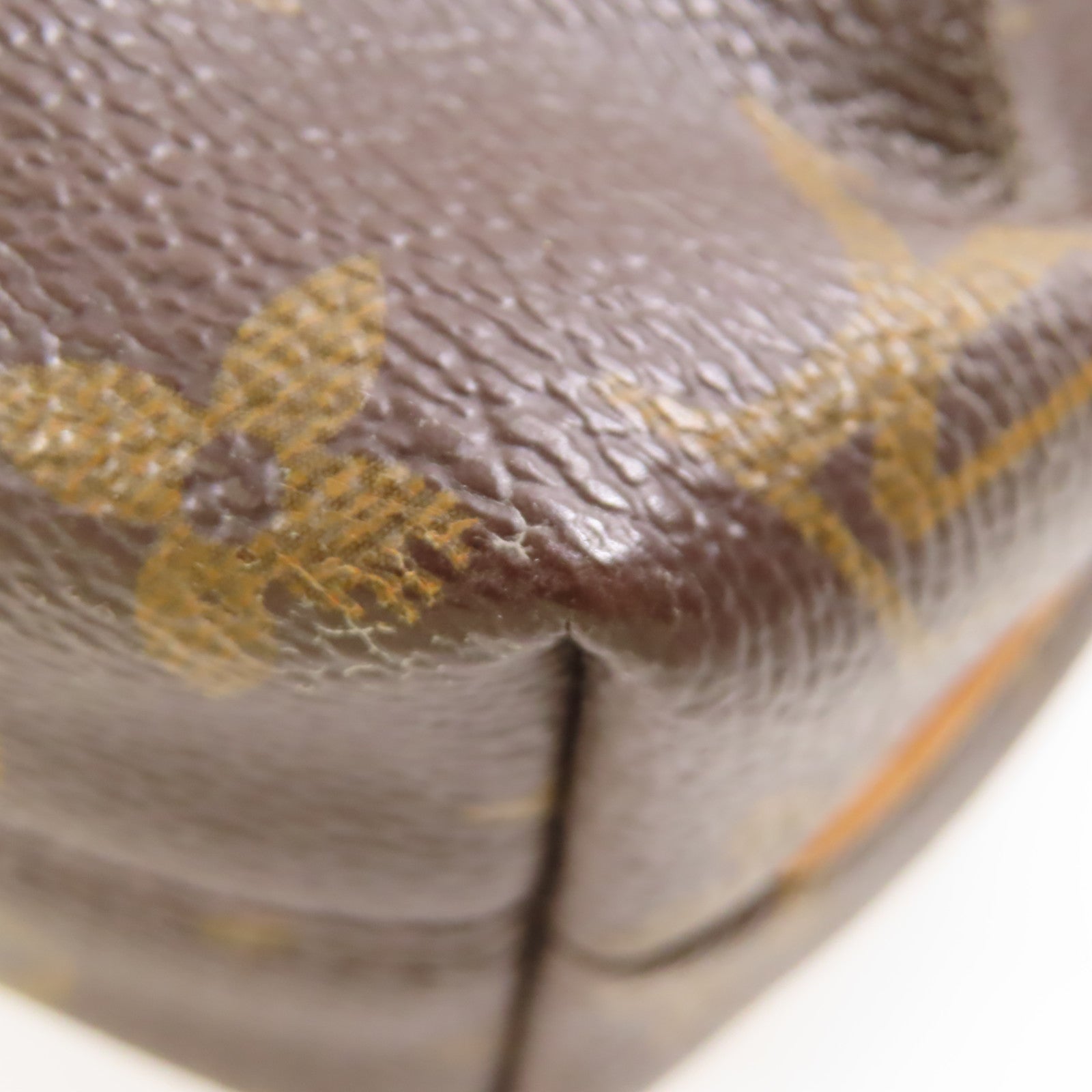 LOUIS VUITTON Monogram Nano Turenne金扣手挽肩背兩用袋棕色