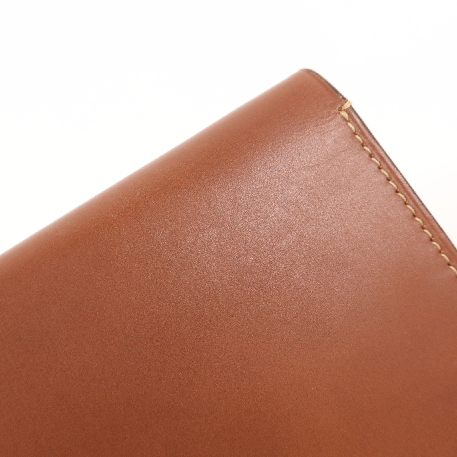 LOEWE 牛皮皮革Wallet銀扣長錢包