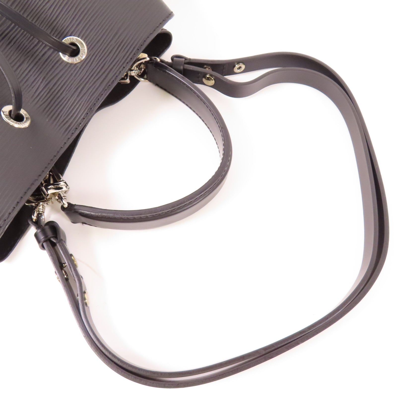 LOUIS VUITTON Epi Neo Noe MM銀扣手挽肩背兩用袋
