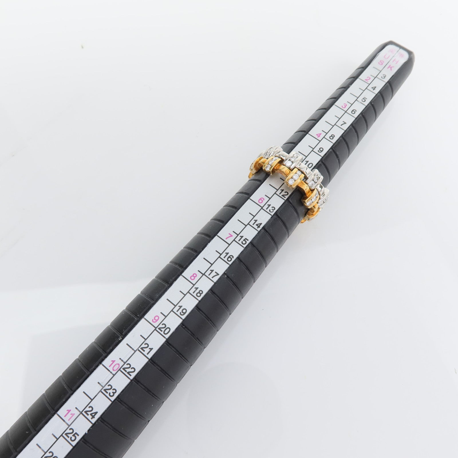 CHANEL 18K白金/黃金Diamond Ring鑽石戒指Chanel#50/US#5