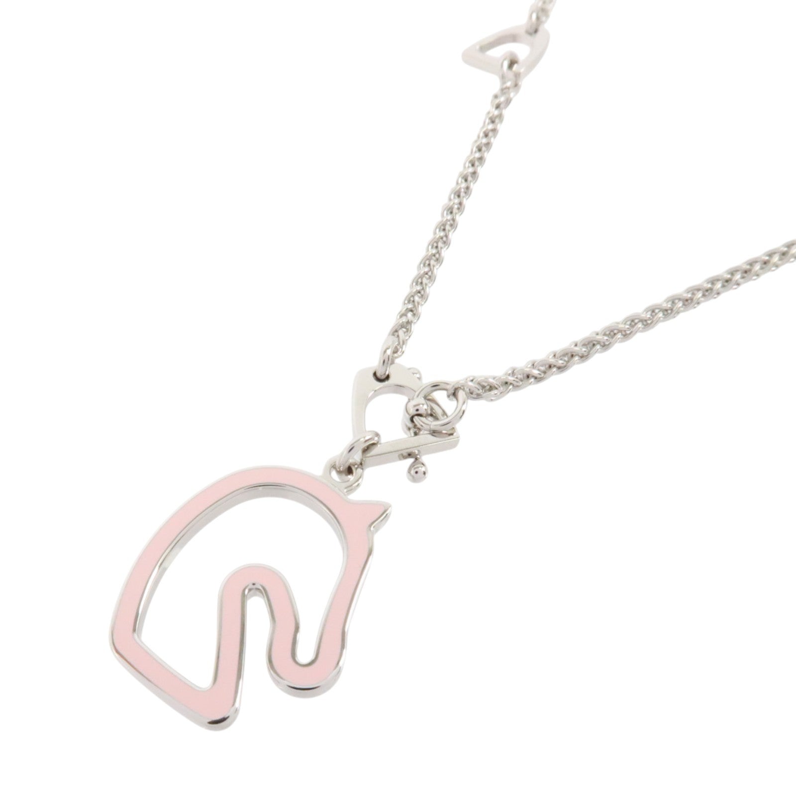 HERMES 金屬/琺瑯Tonnerre Necklace項鏈