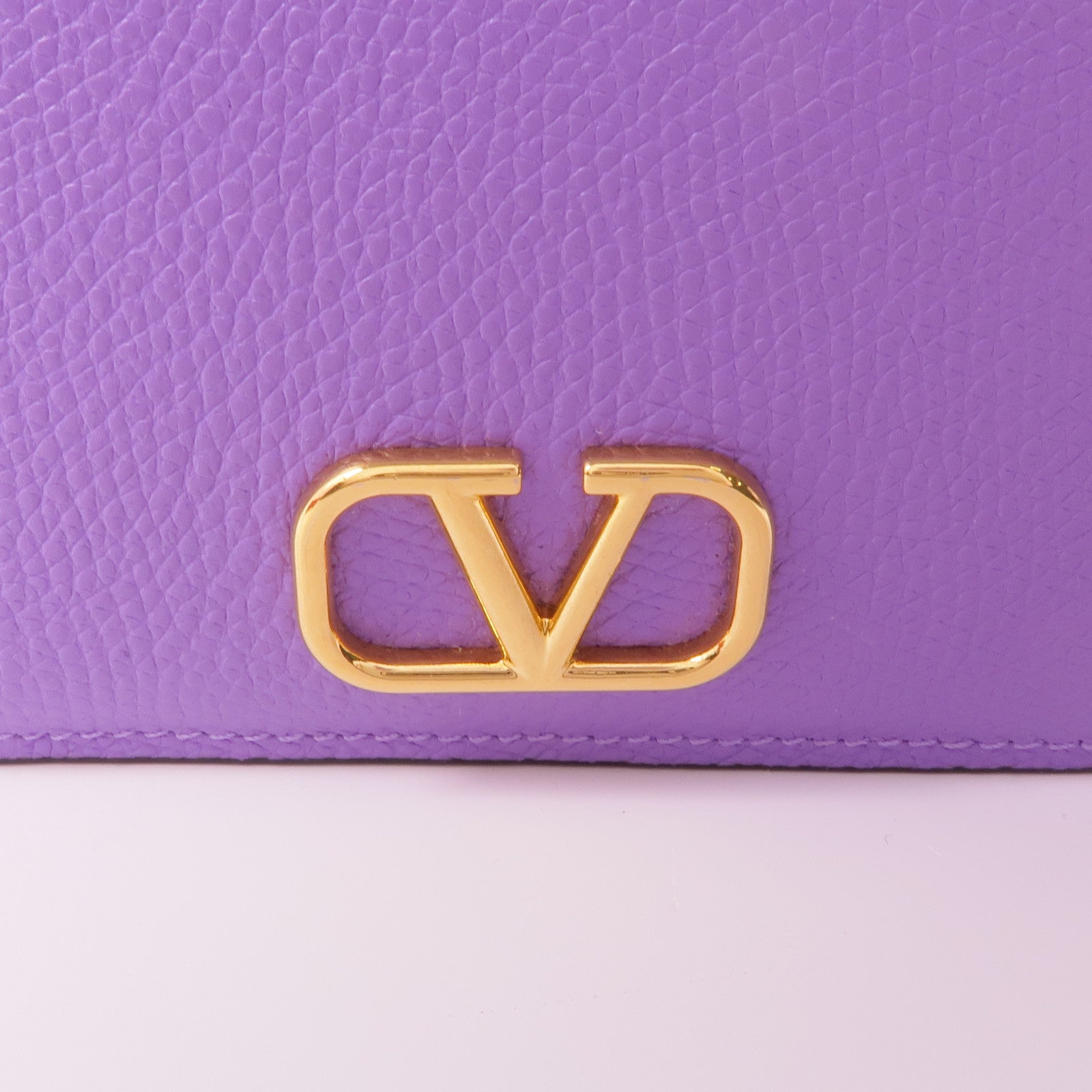 Valentino 皮革Wallet金扣錢包