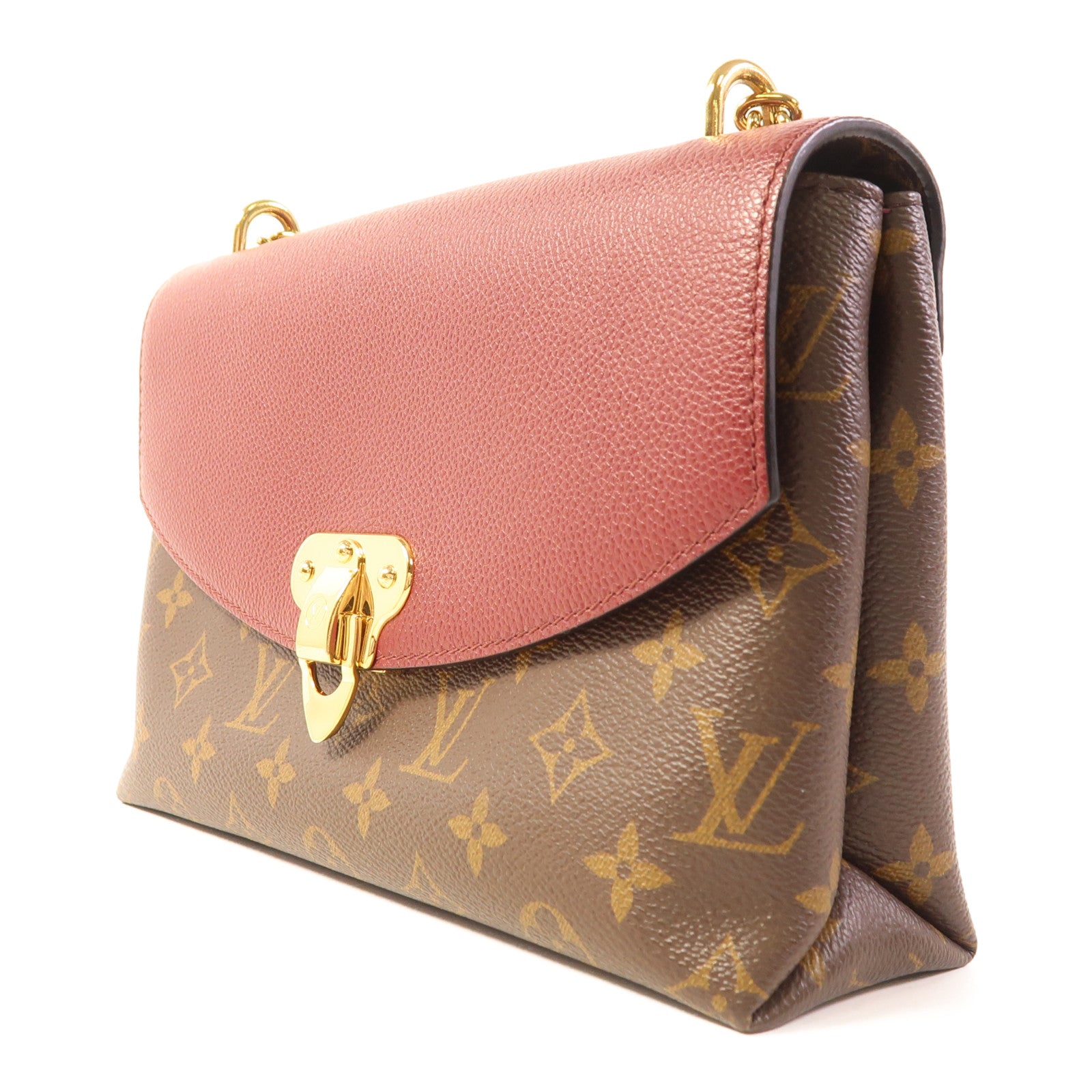 LOUIS VUITTON Monogram Saint Placide金扣肩背袋