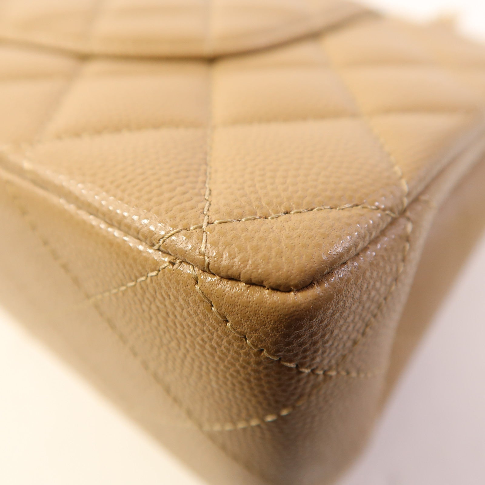 CHANEL 【激減優惠】牛皮皮革Classic 25金扣鏈帶肩背袋