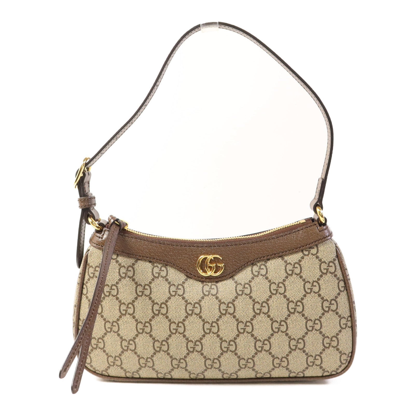 GUCCI 塗層帆布GG Supreme Ophidia Handbag金扣手挽袋