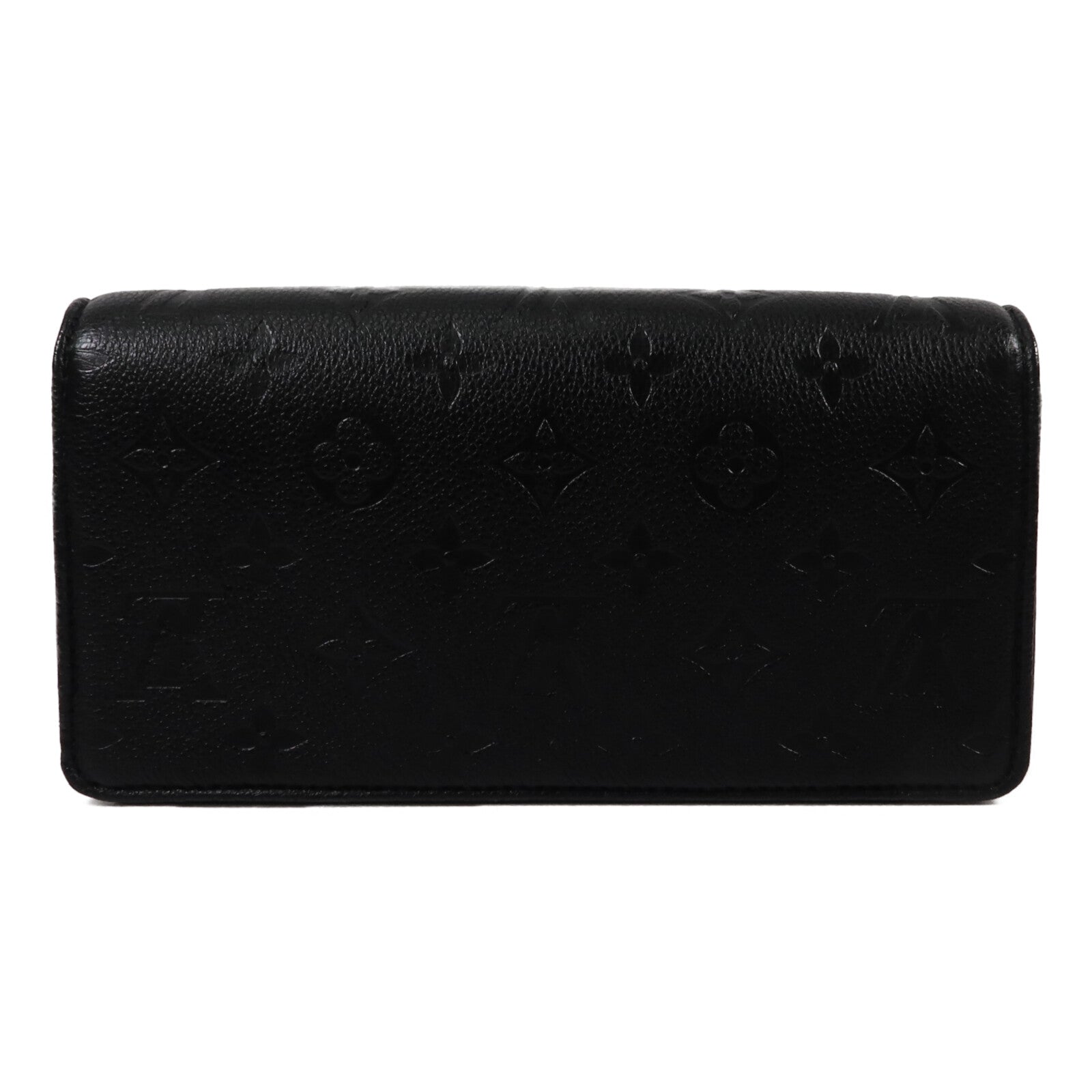 LOUIS VUITTON Monogram Empreinte Wallet On Chain Lily鏈帶肩背袋