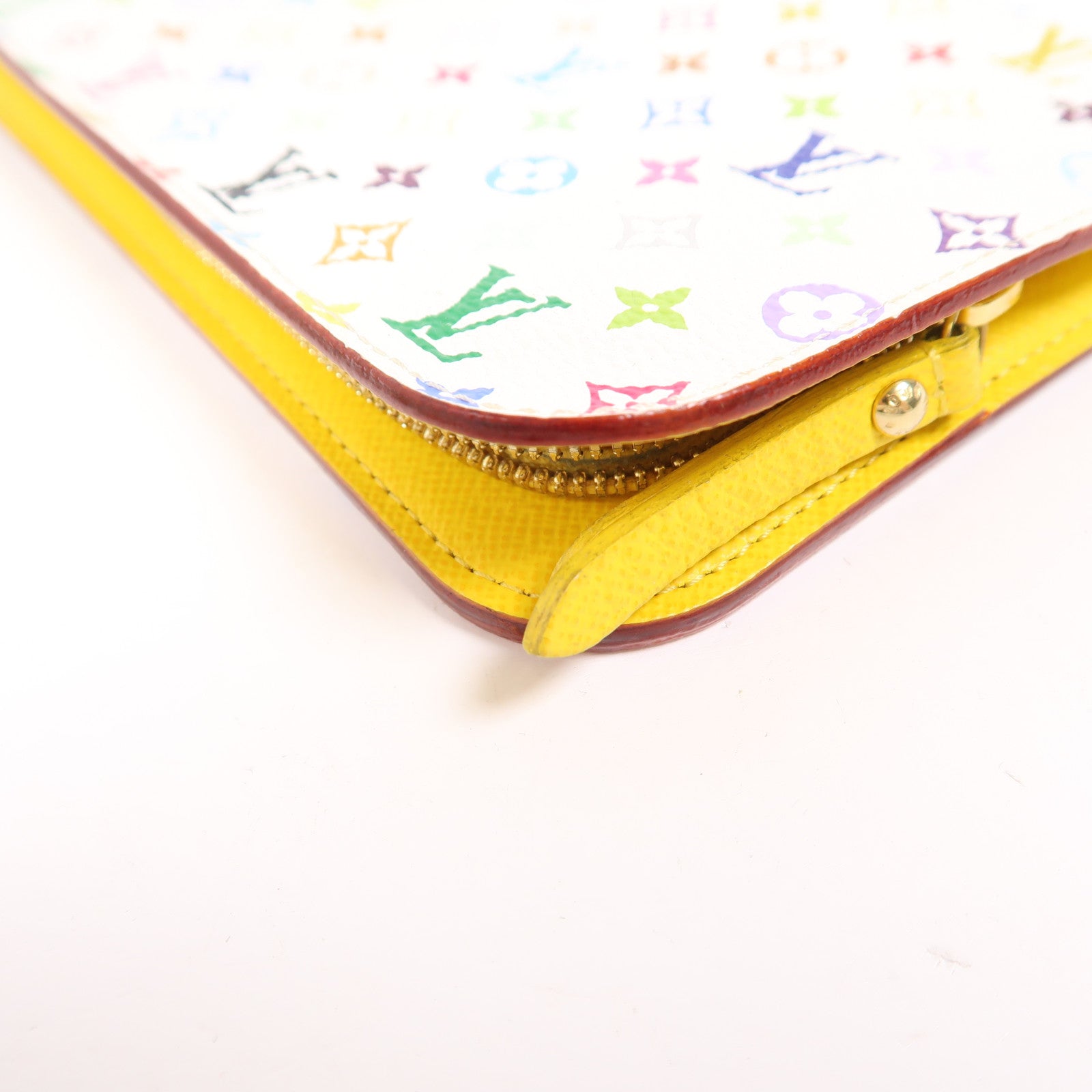 LOUIS VUITTON Monogram Multicolore Long Wallet金扣長錢包