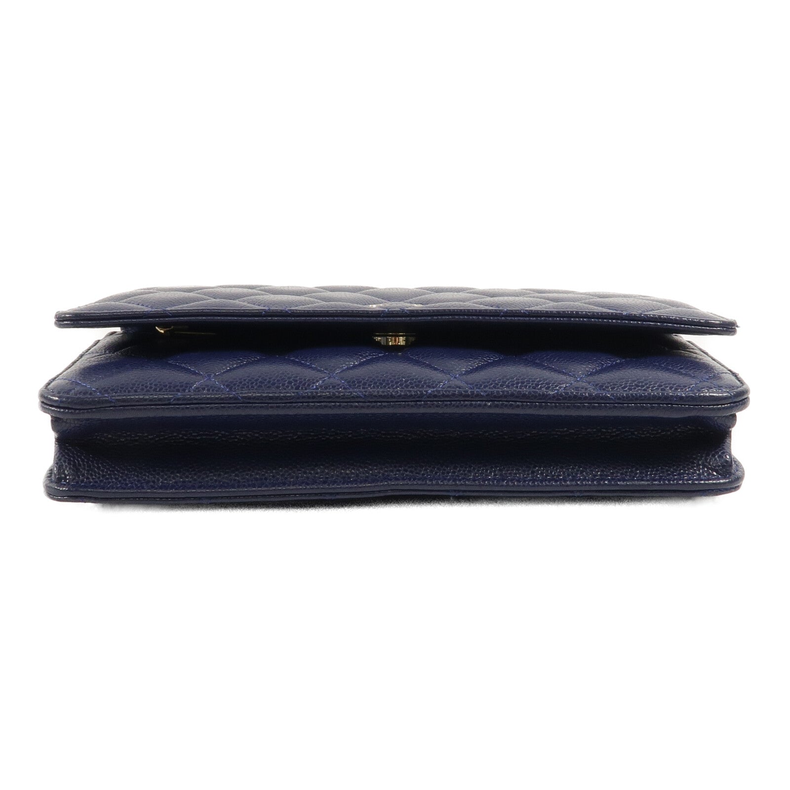 CHANEL 牛皮皮革WOC Wallet On Chain鏈帶肩背袋