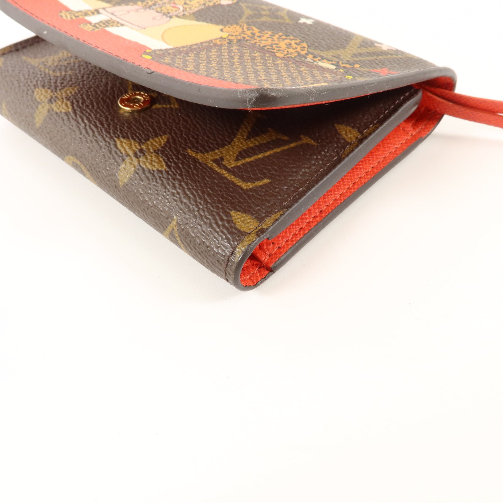 LOUIS VUITTON Monogram Portefeuille Victorine金扣錢包