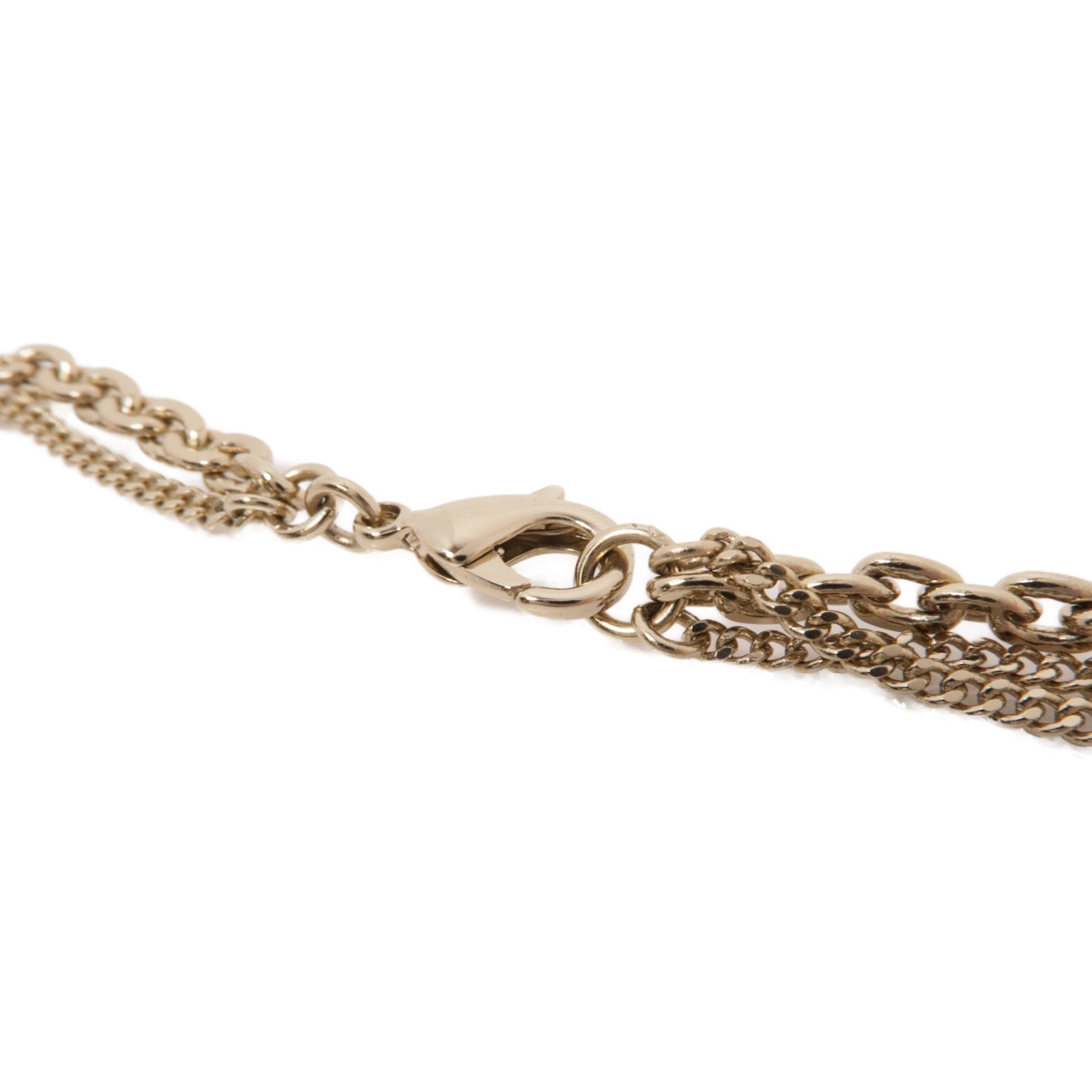 CHANEL 金屬Necklace項鍊金色