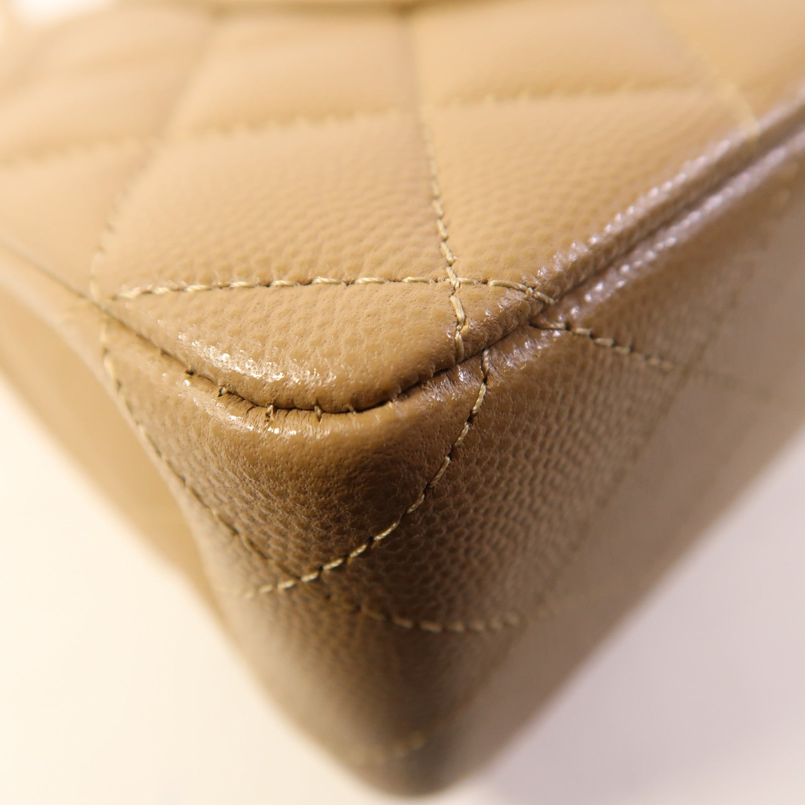CHANEL 【激減優惠】牛皮皮革Classic 25金扣鏈帶肩背袋