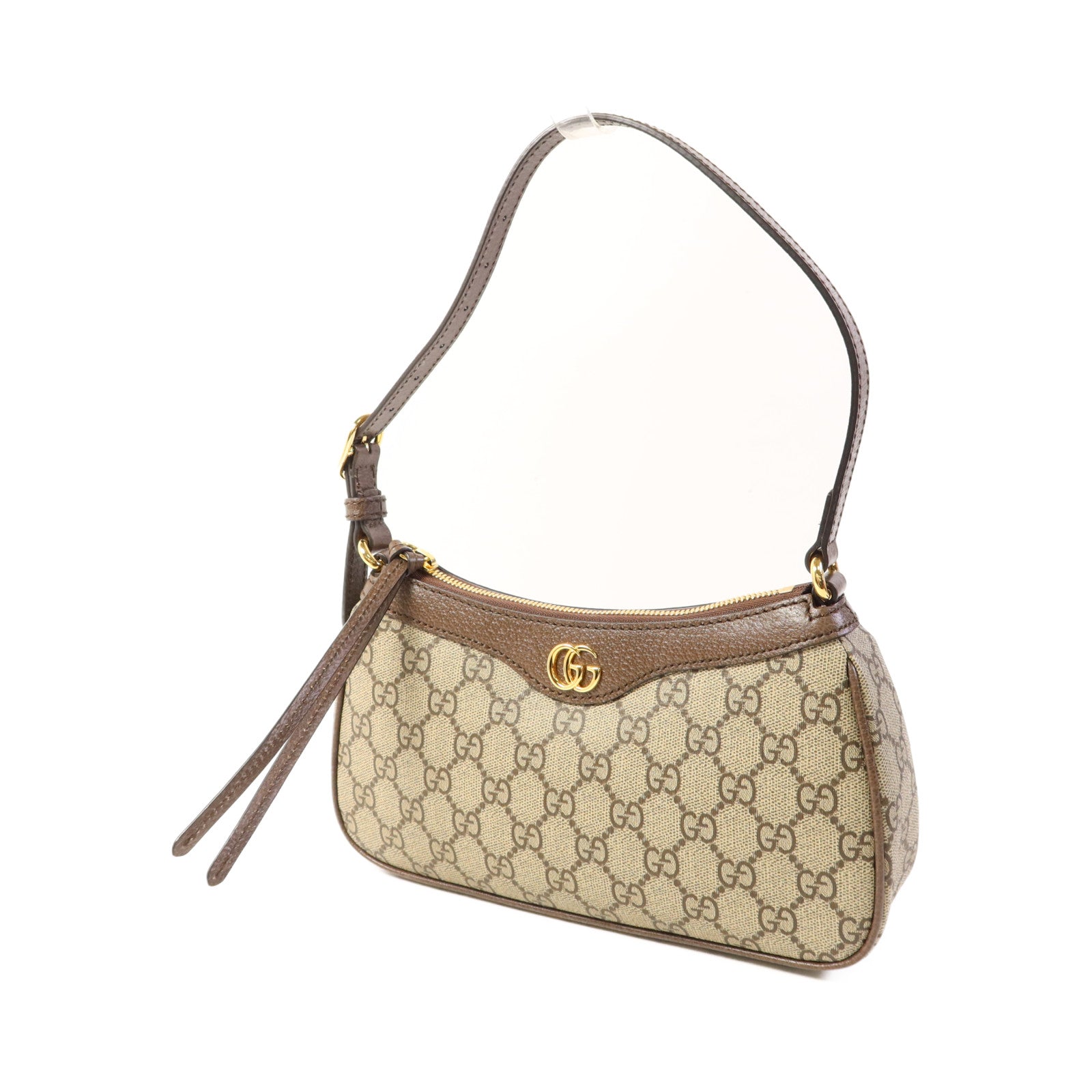 GUCCI 塗層帆布GG Supreme Ophidia Handbag金扣手挽袋