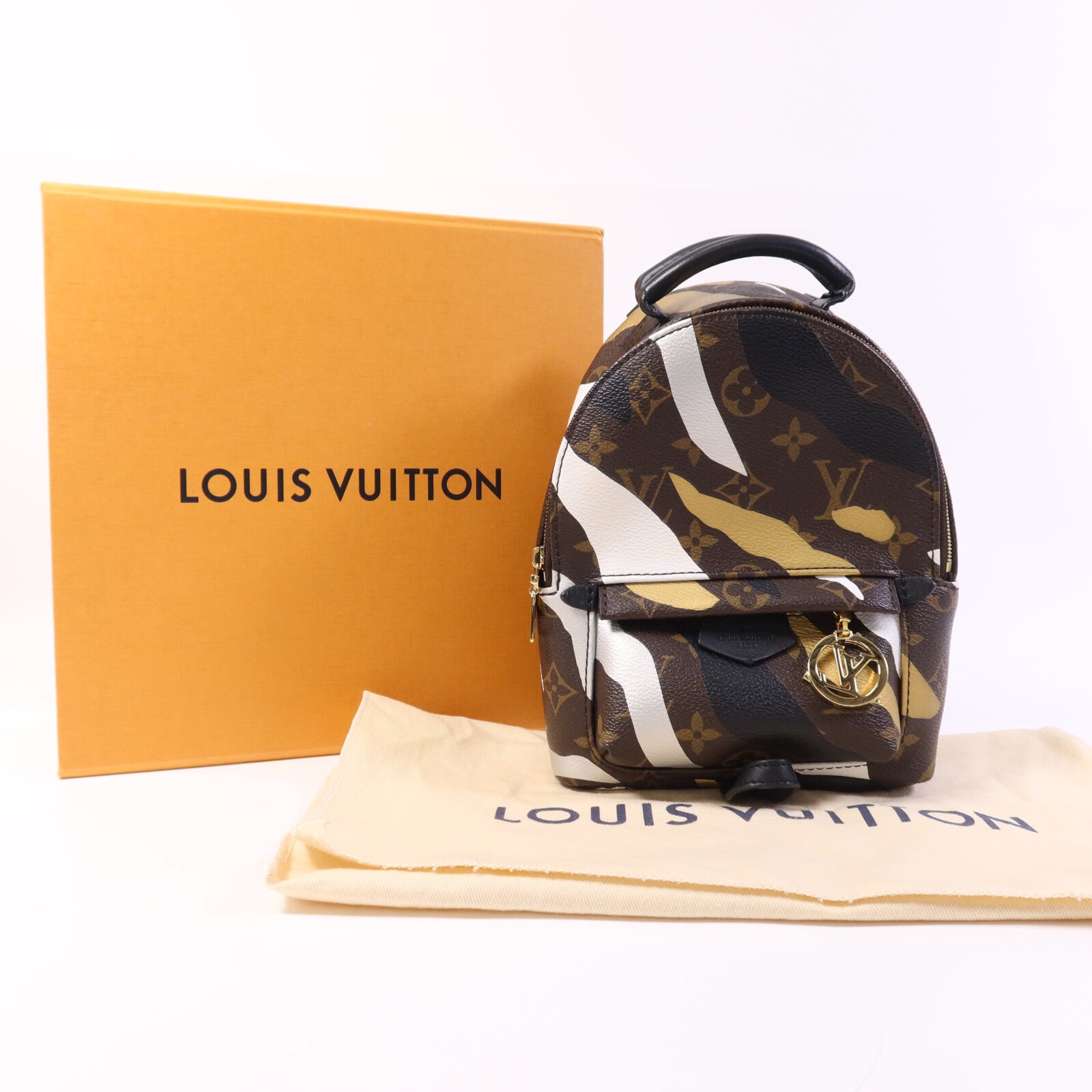 LOUIS VUITTON Monogram Palm Springs BackPack金扣背包