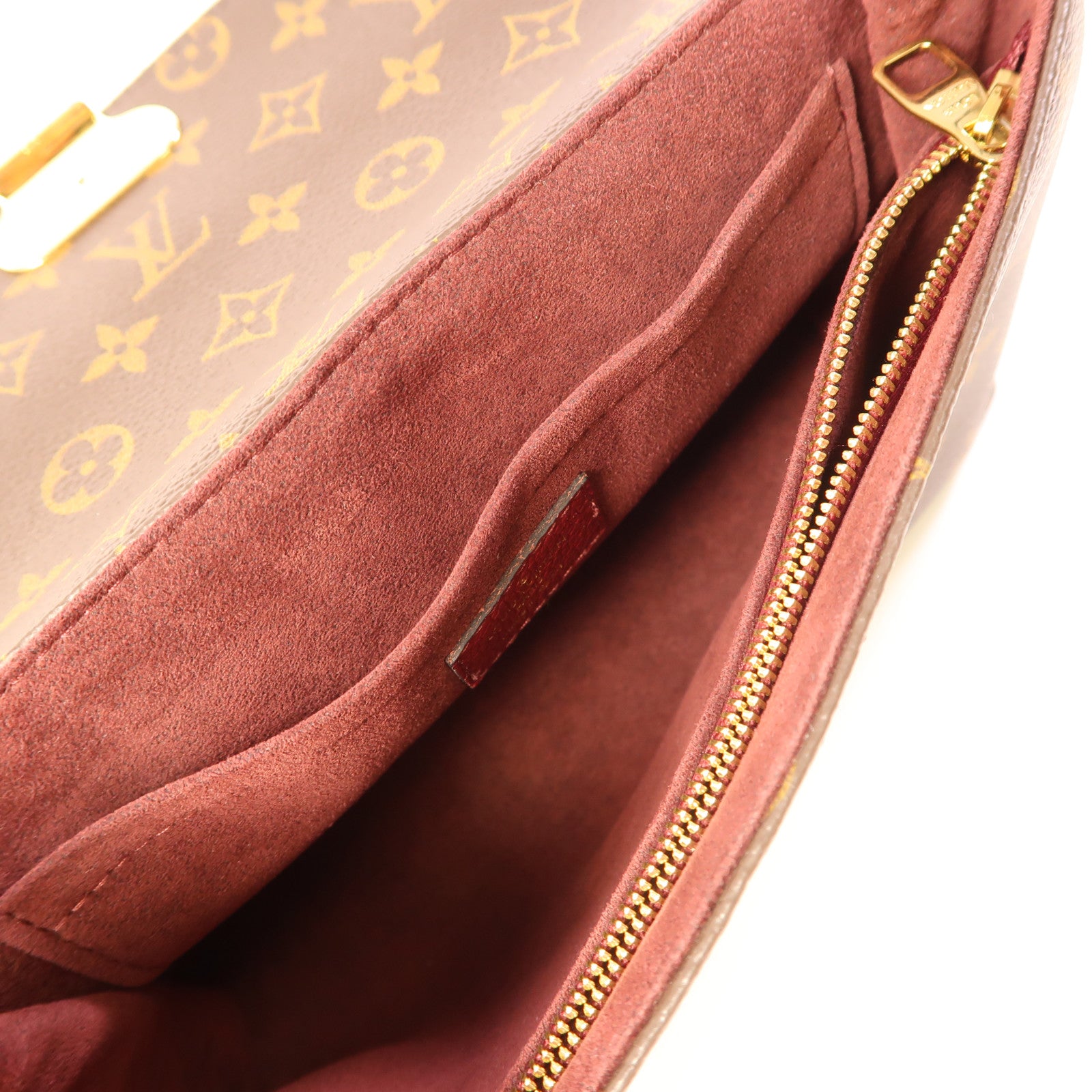 LOUIS VUITTON Monogram Saint Placide金扣肩背袋