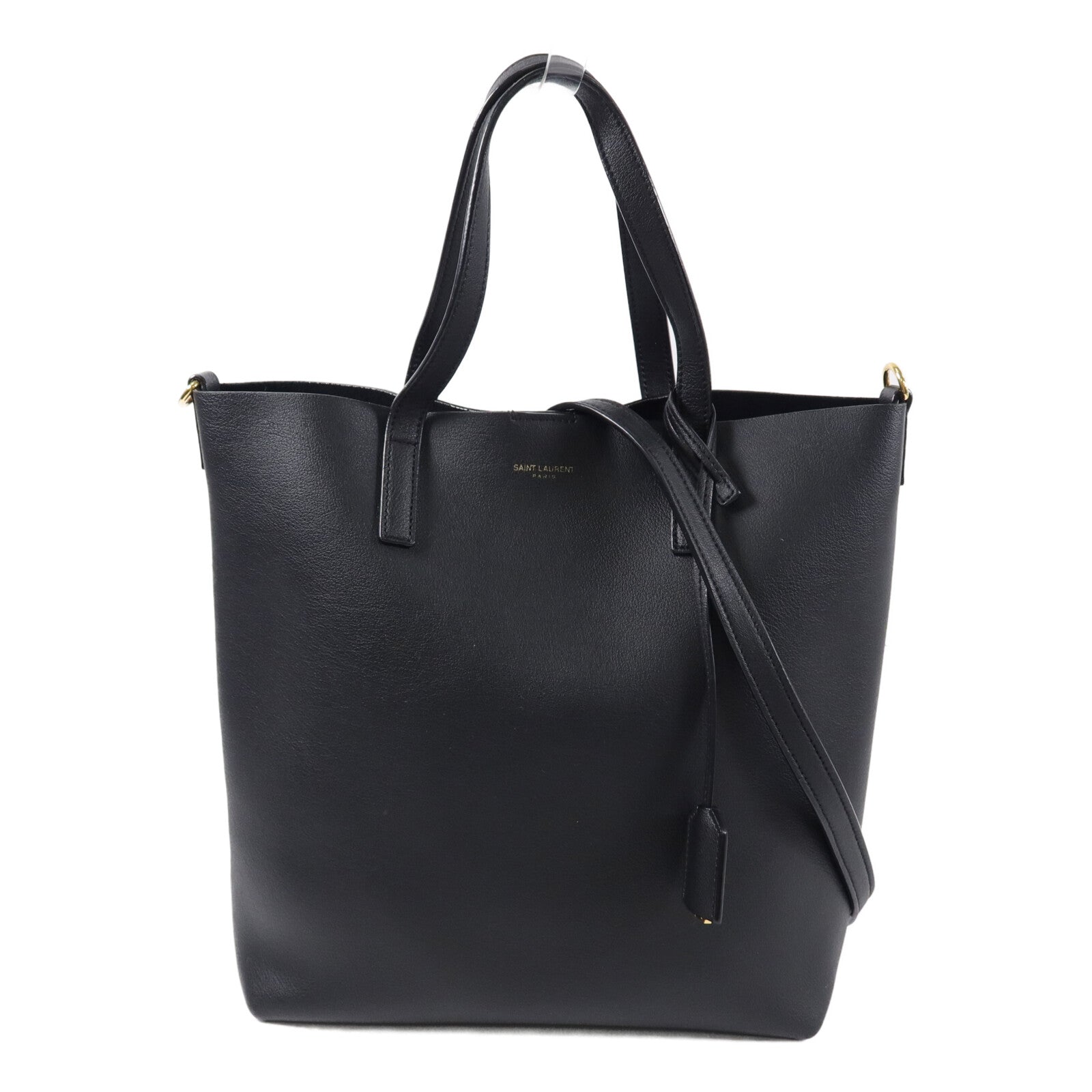 SAINT LAURENT 牛皮皮革Toy Shopping Tote Bag手挽肩背兩用袋
