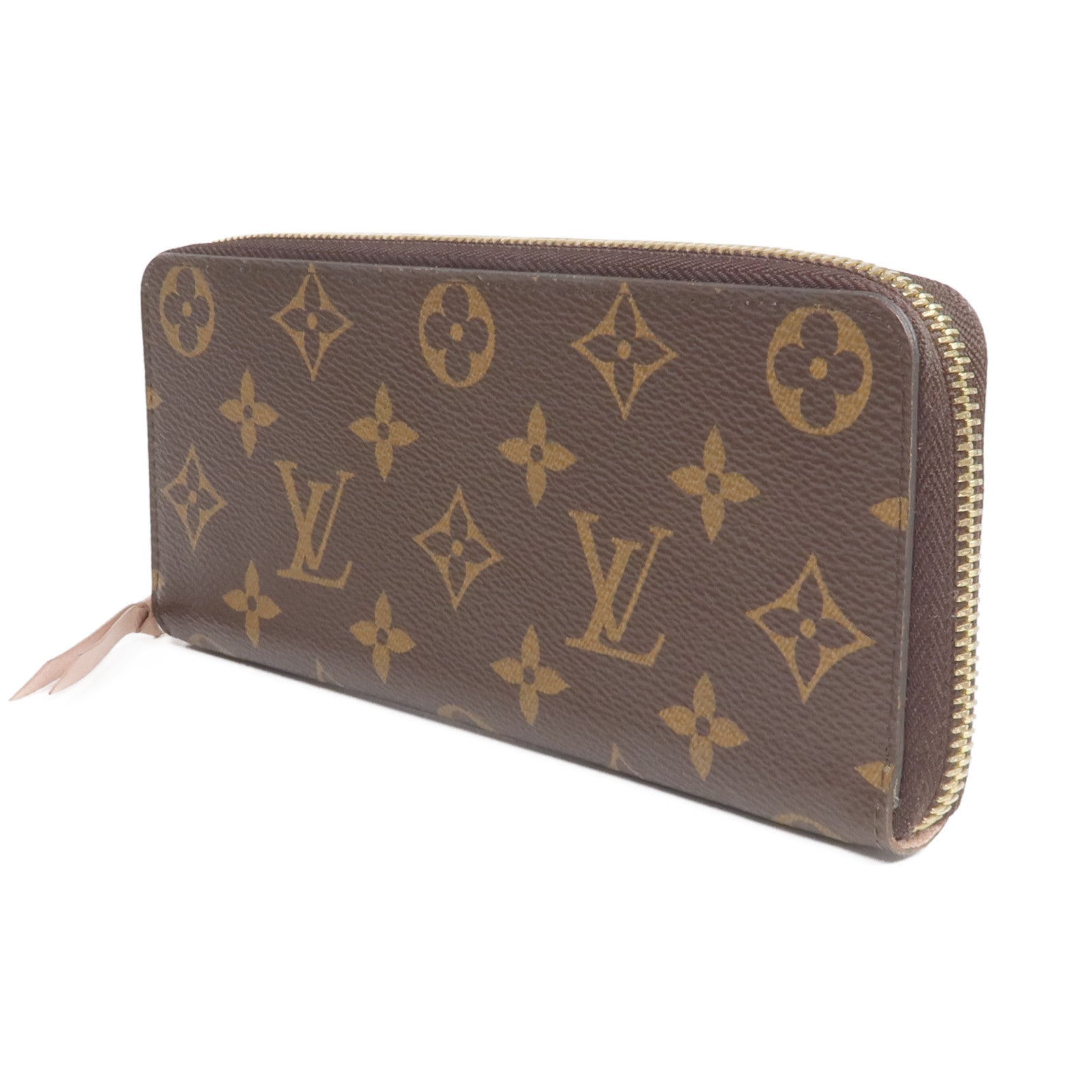 LOUIS VUITTON Monogram Clemence Wallet金扣長錢包