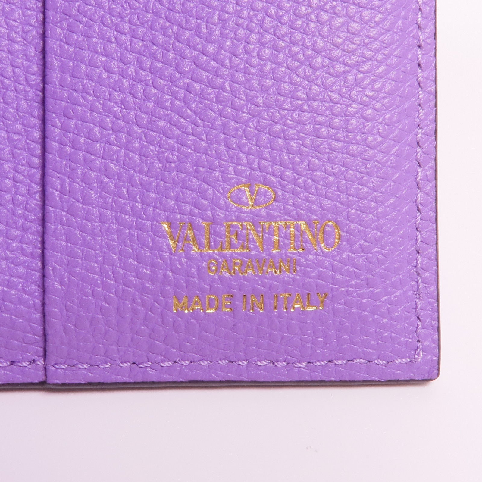 Valentino 皮革Wallet金扣錢包
