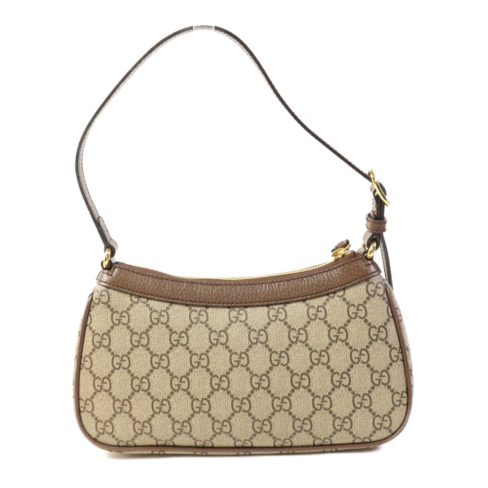GUCCI 塗層帆布GG Supreme Ophidia Handbag金扣手挽袋