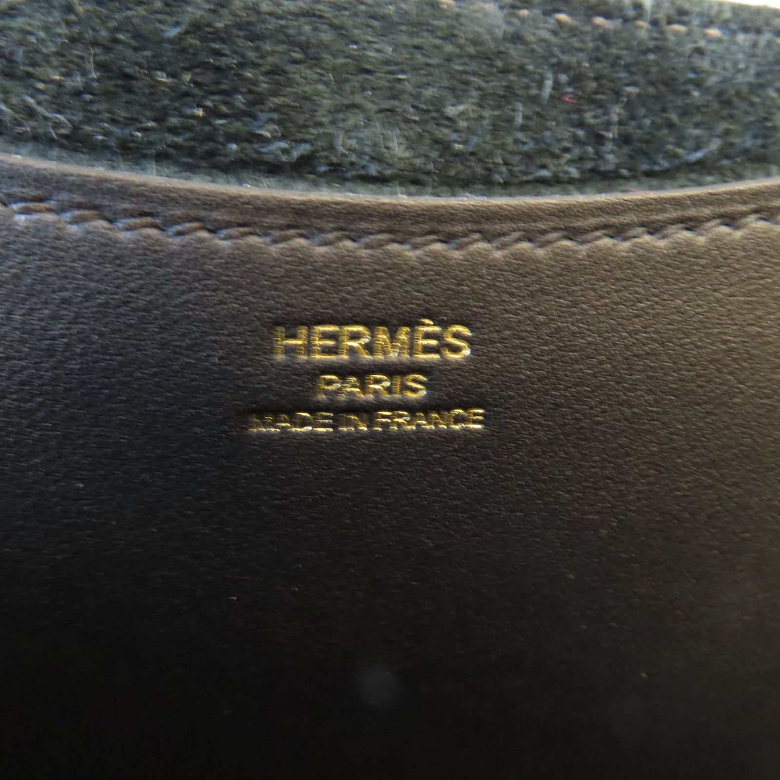 HERMES Clemence皮革Picotin In The Loop金扣手挽袋Noir黑色