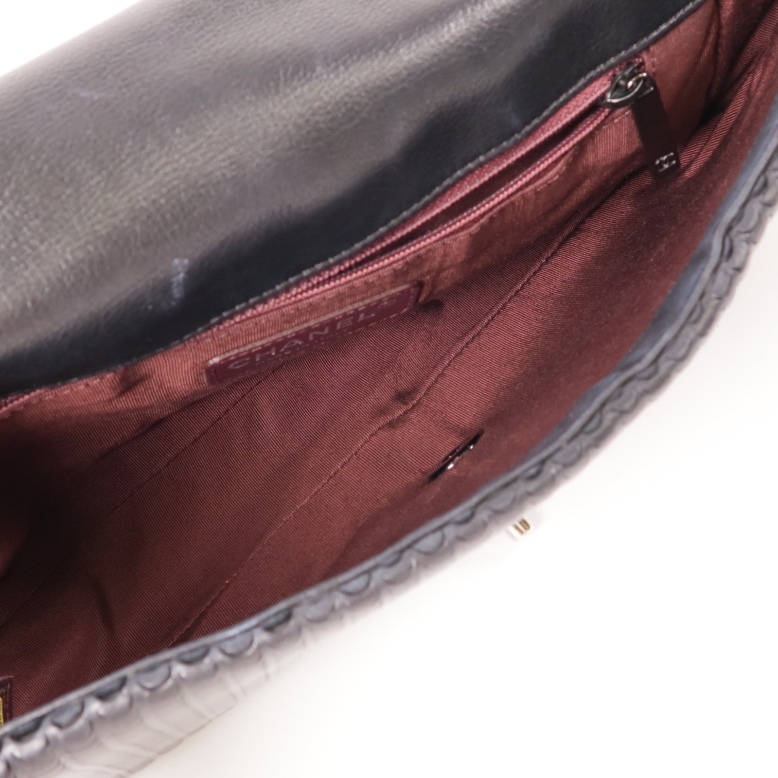 CHANEL 牛皮皮革Chain Shoulder鏈帶肩背袋