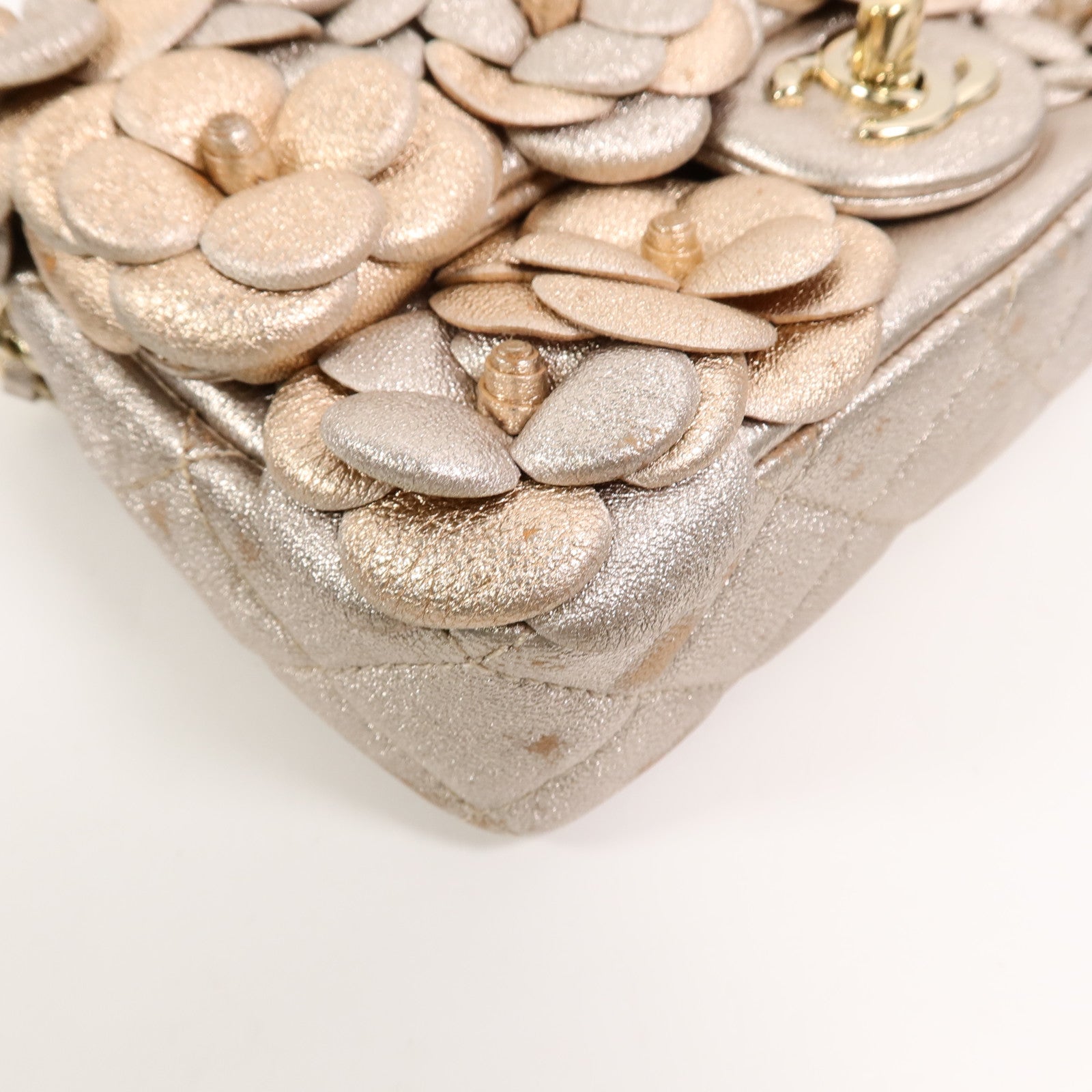 CHANEL 牛皮皮革Shoulder Chain Bag鏈帶肩背袋