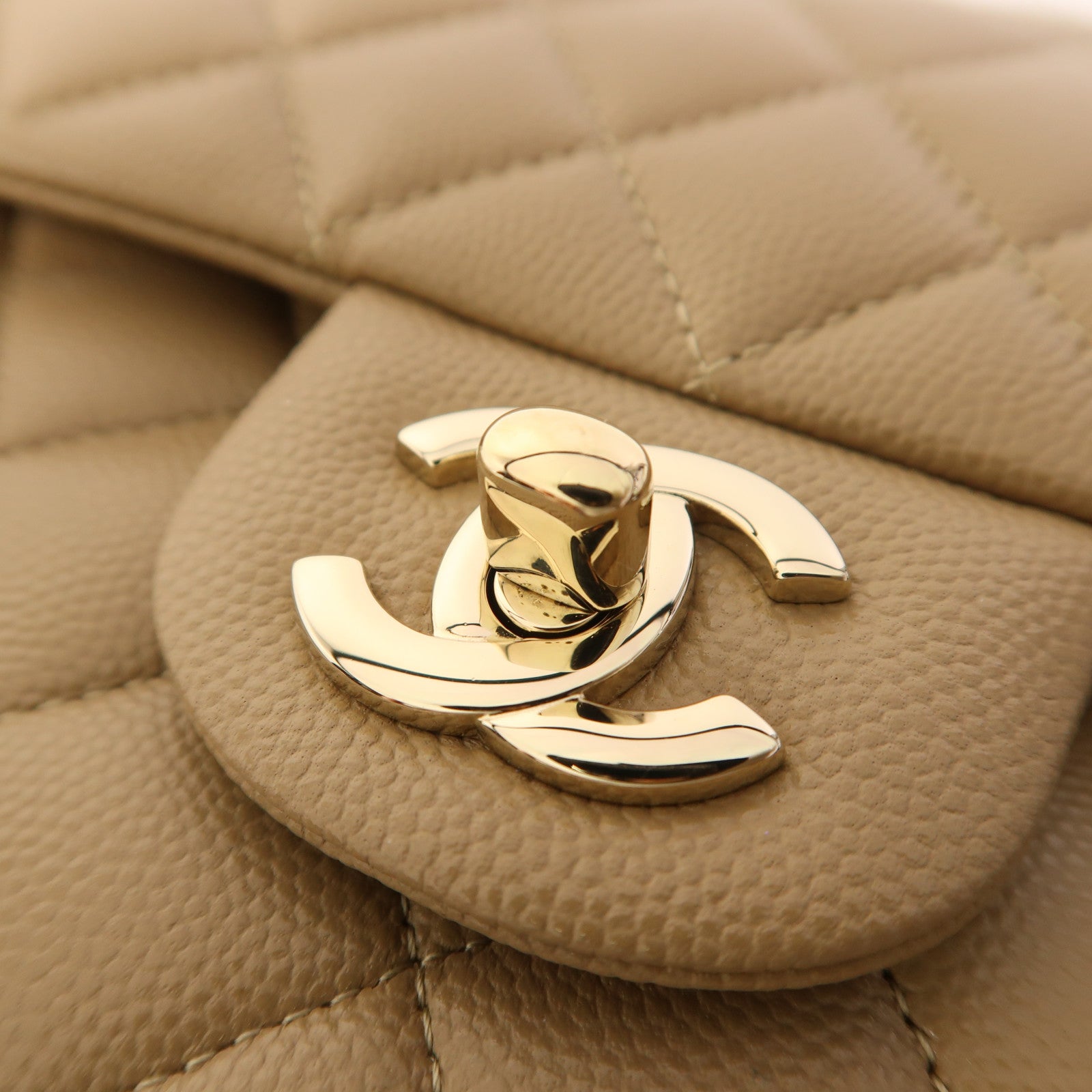 CHANEL 【激減優惠】牛皮皮革Classic 25金扣鏈帶肩背袋