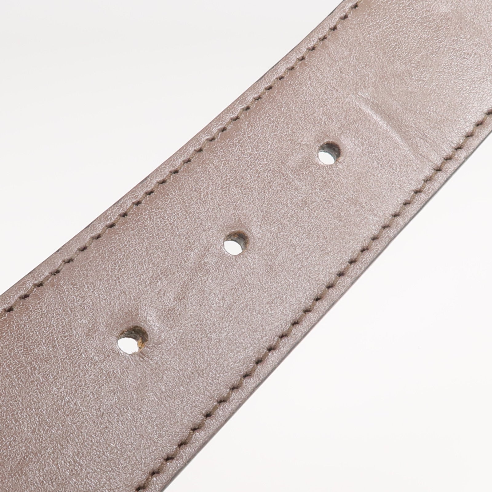 GUCCI 塗層帆布GG Marmont Belt 75cm金扣皮帶