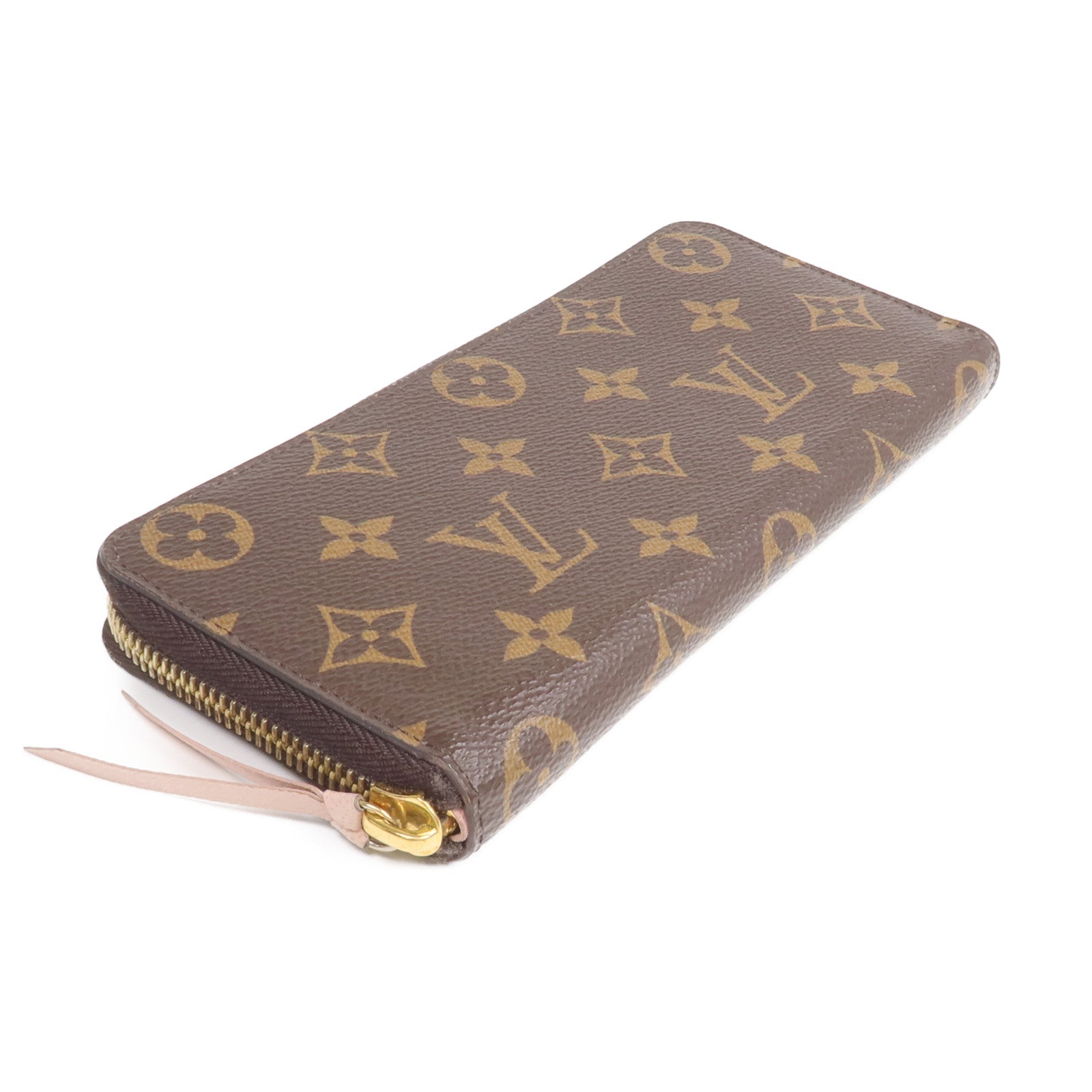 LOUIS VUITTON Monogram Clemence Wallet金扣長錢包