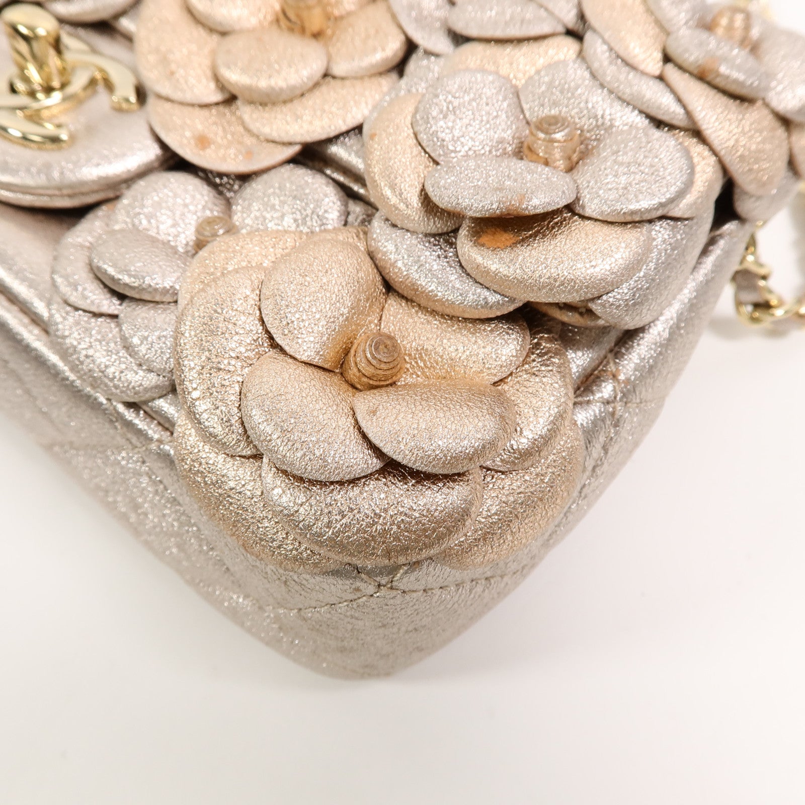 CHANEL 牛皮皮革Shoulder Chain Bag鏈帶肩背袋