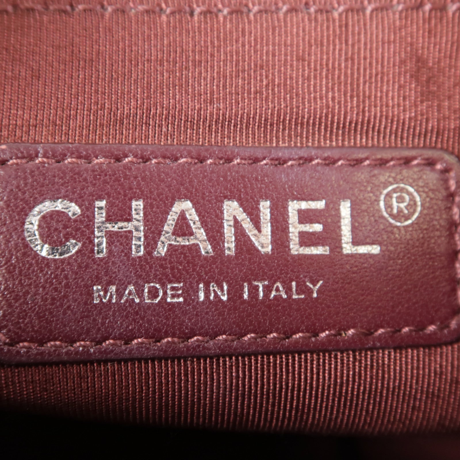 CHANEL 牛皮皮革Chain Shoulder鏈帶肩背袋