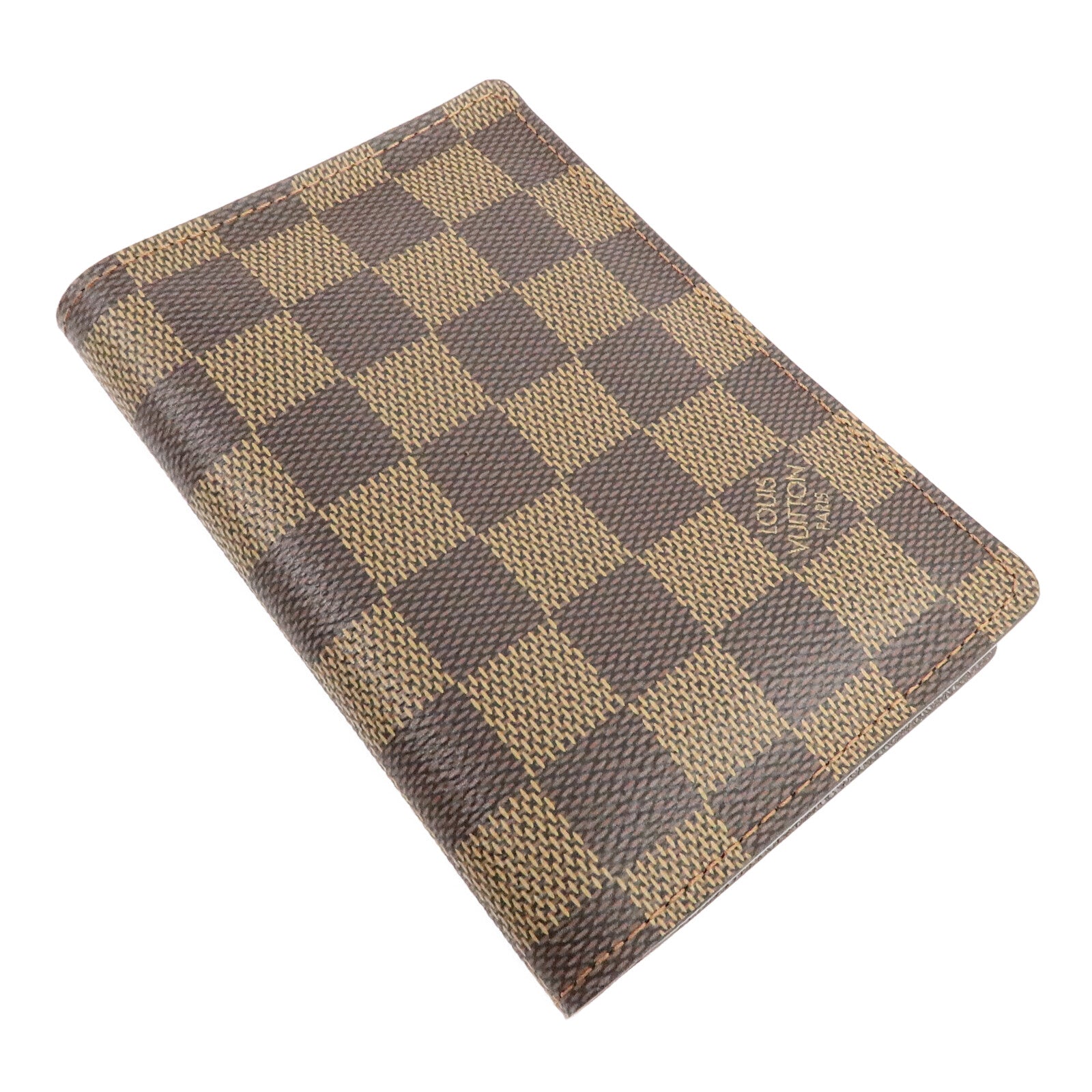 LOUIS VUITTON Damier Ebene Pass Case護照套